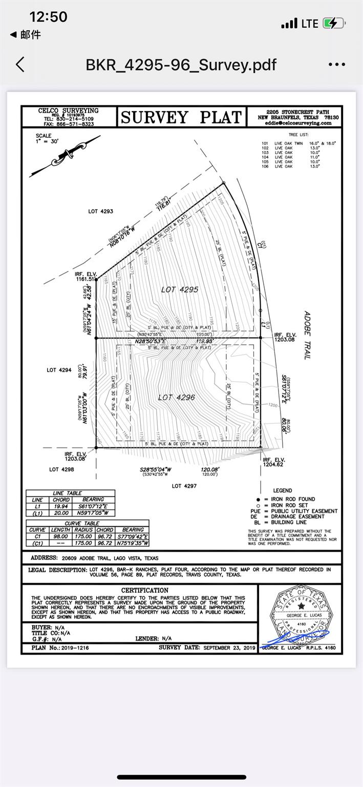 20609 Adobe Trl, Lago Vista, TX 78645