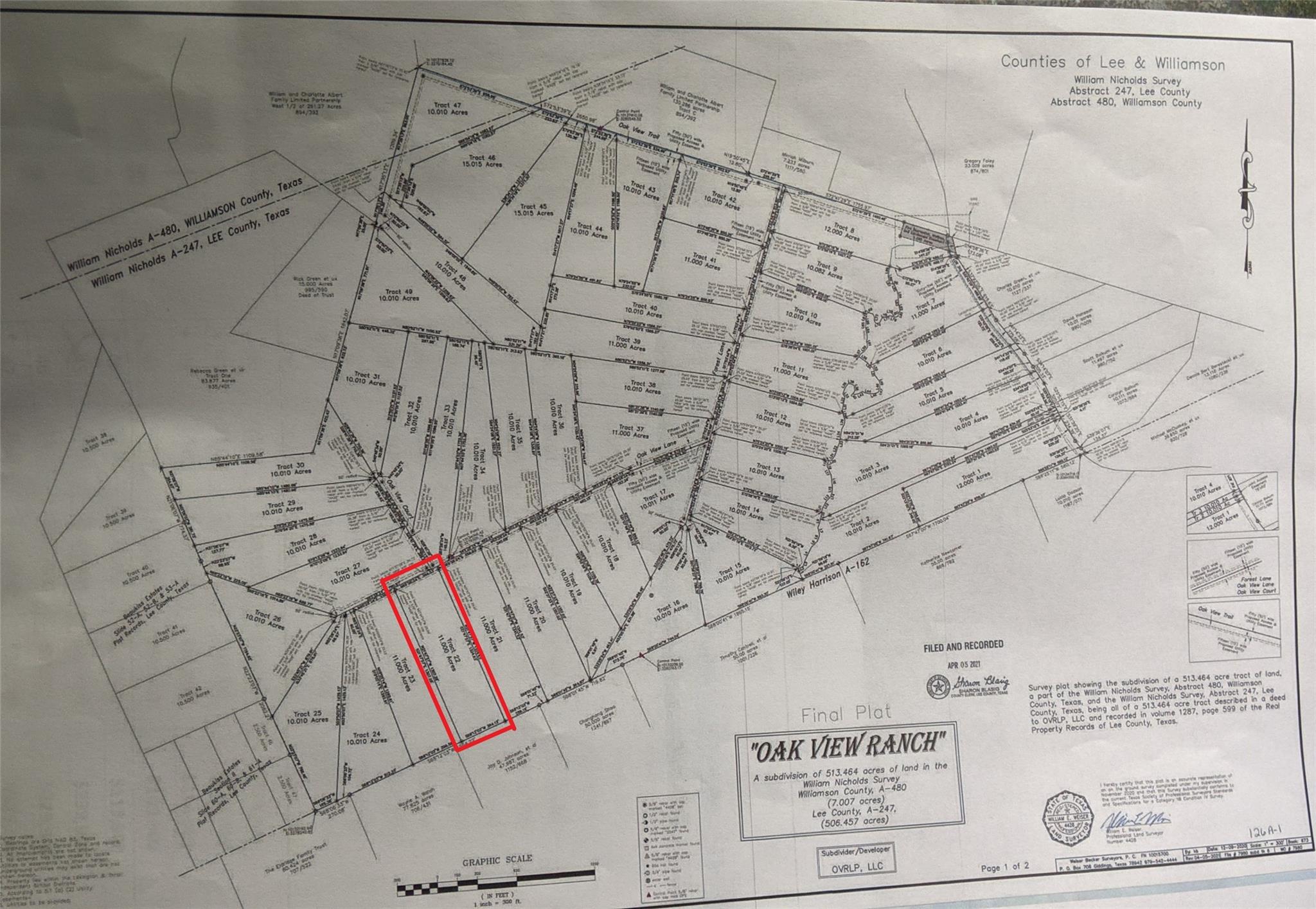 1136 Oak View Ln # Lot 22, Thrall, TX 76578