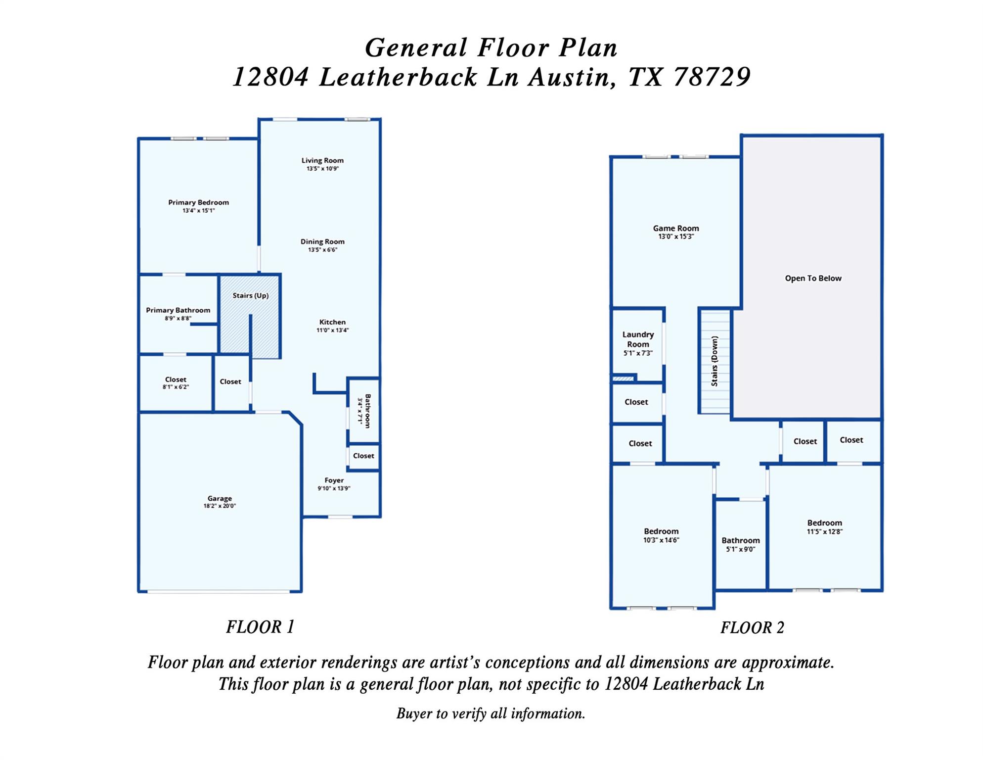 12804 Leatherback Ln, Austin, TX 78729