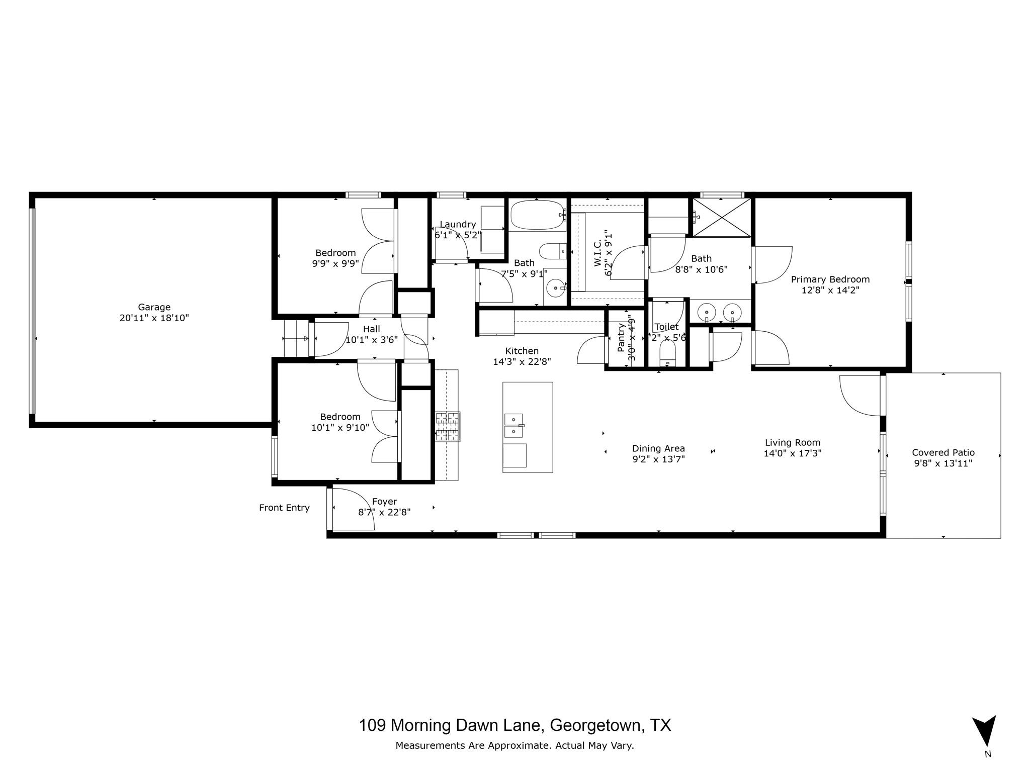 109 E Morning Dawn Ln, Georgetown, TX 78628