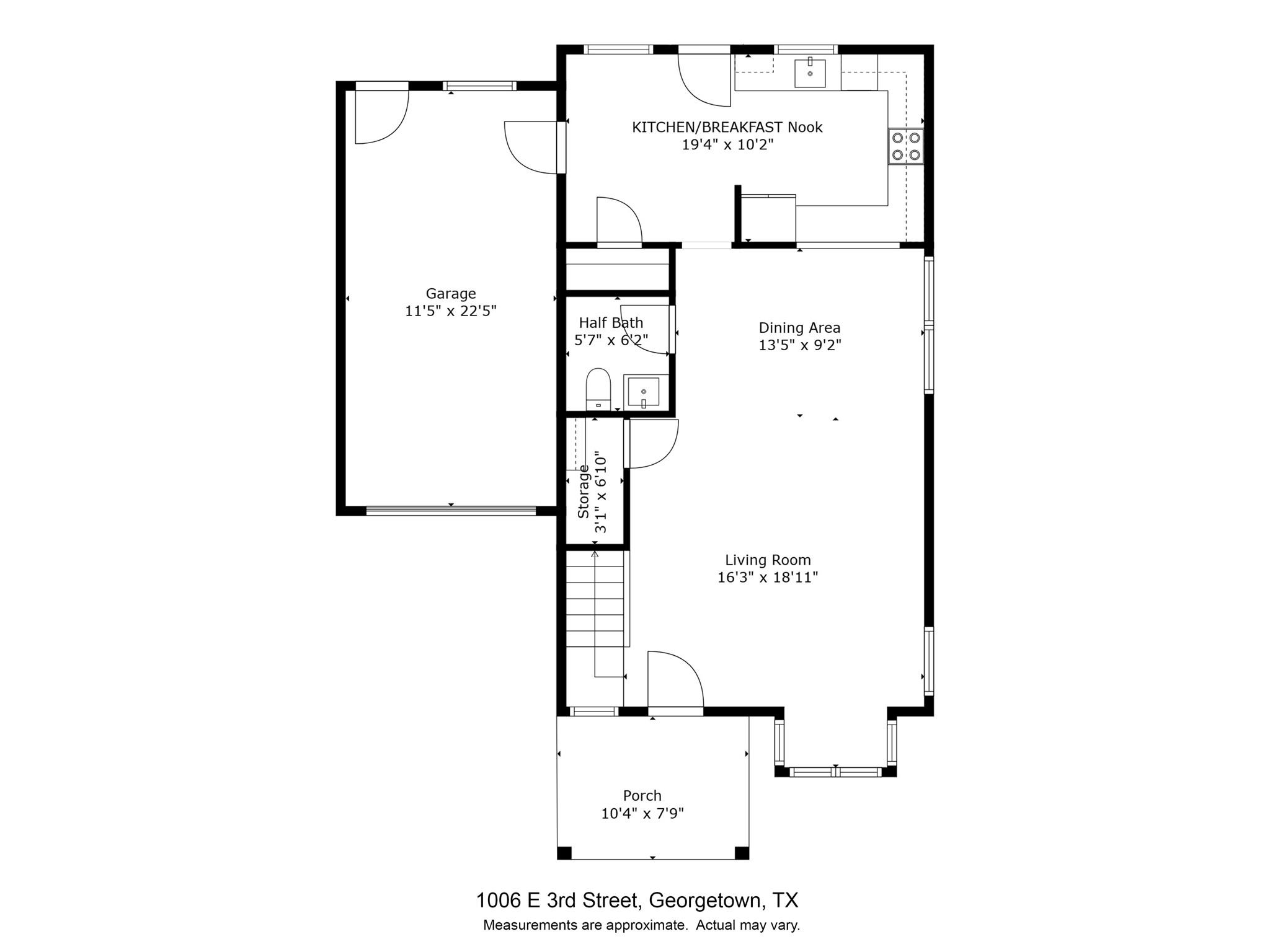 1006 E 3rd St, Georgetown, TX 78626