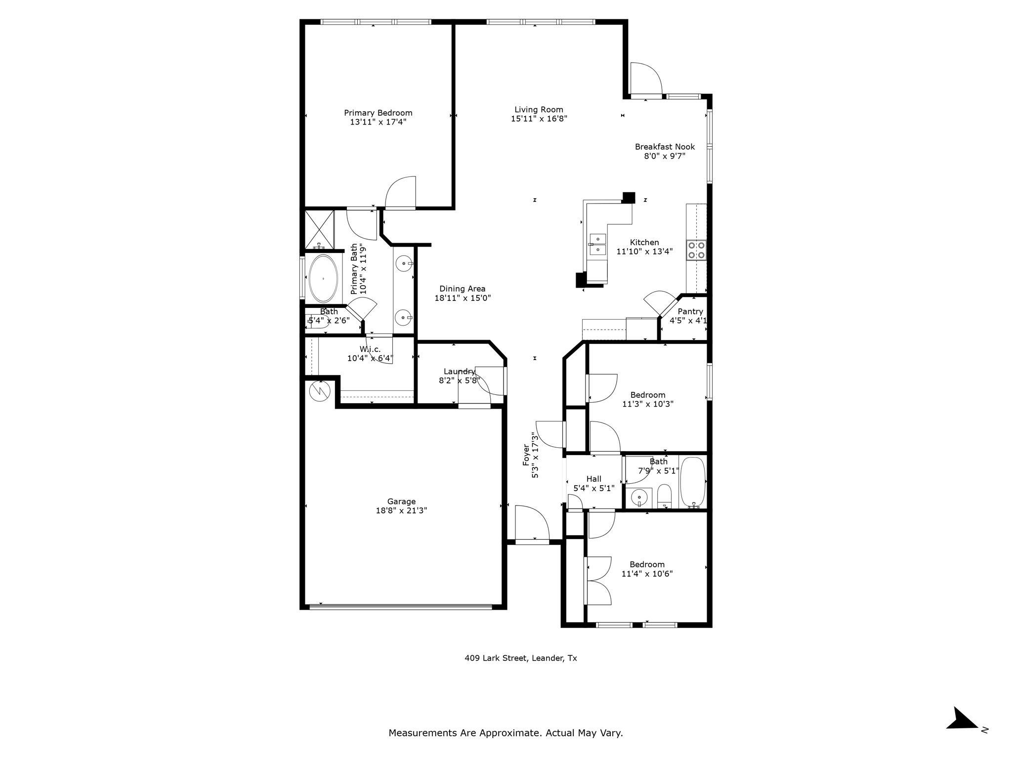 409 Lark St, Leander, TX 78641