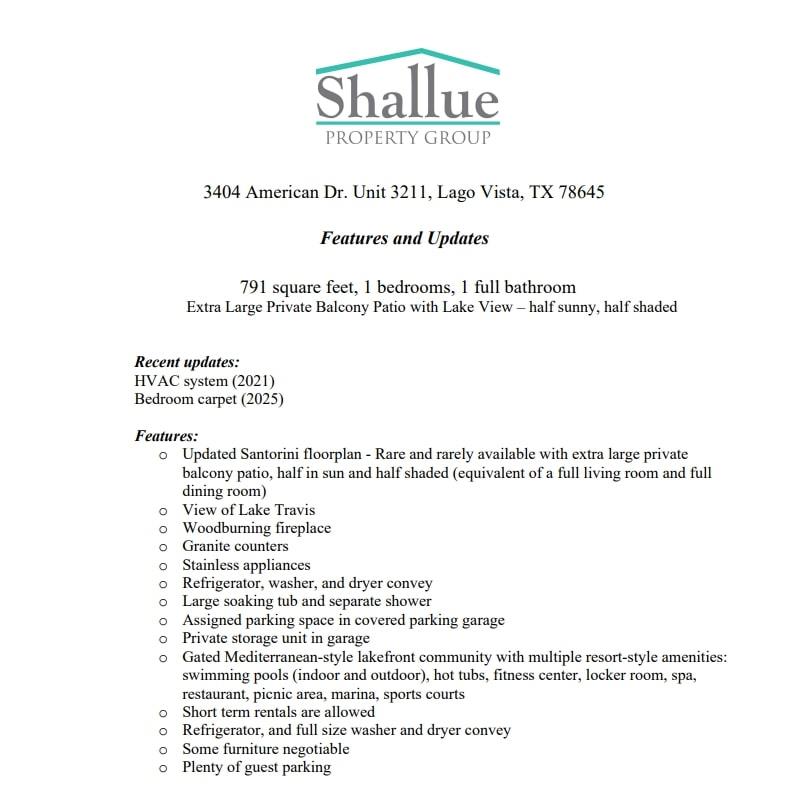 3404 American Dr # 3211, Lago Vista, TX 78645