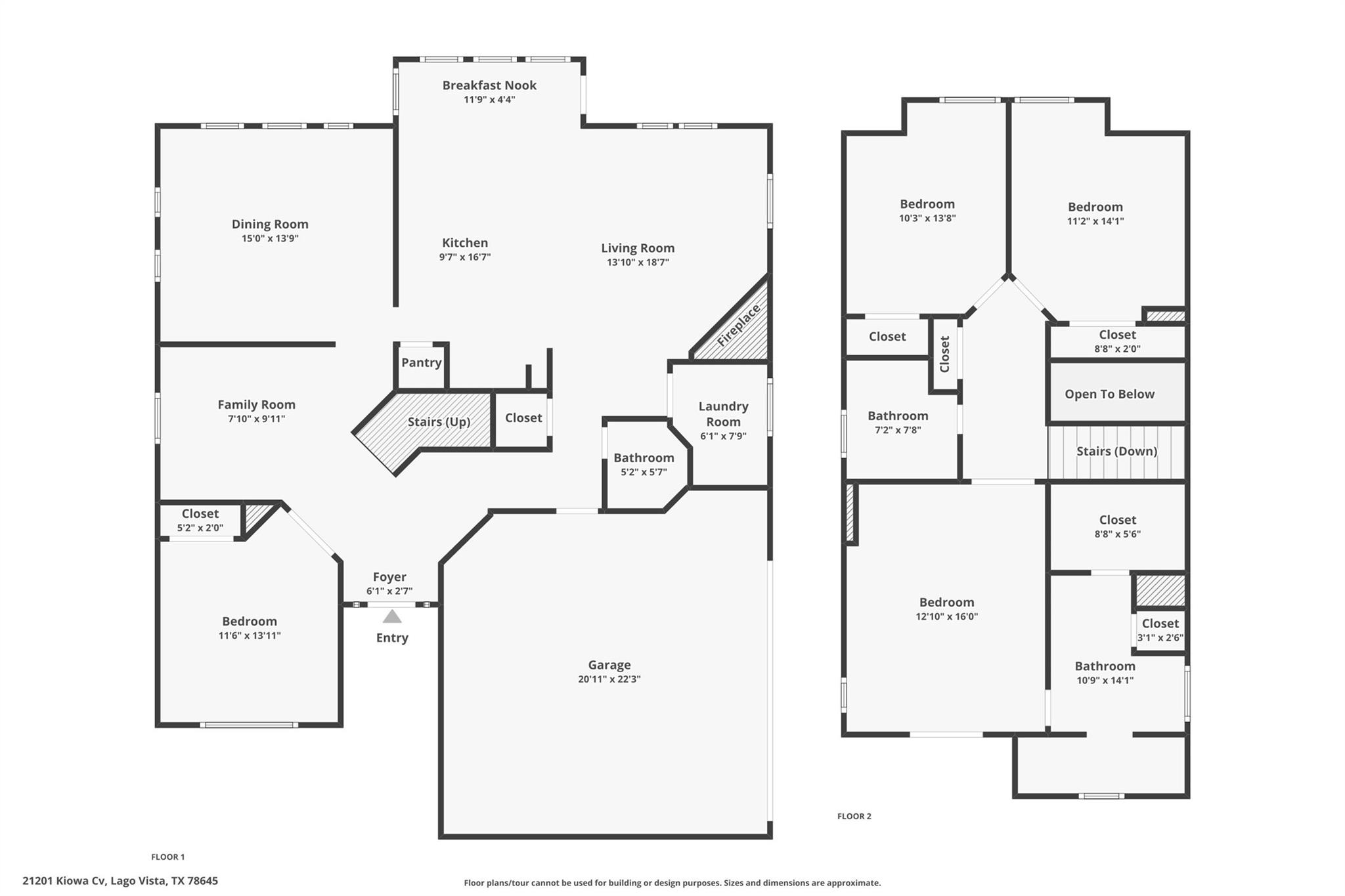 21201 Kiowa Cv, Lago Vista, TX 78645