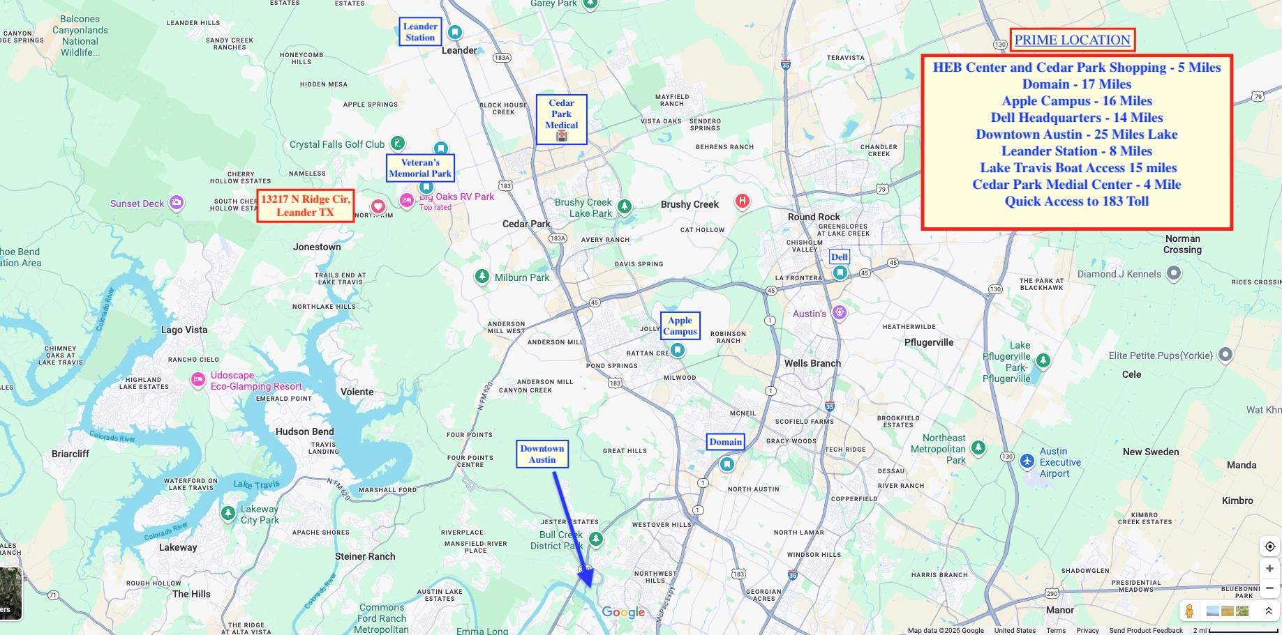 13217 NORTH RIDGE Cir, Leander, TX 78641