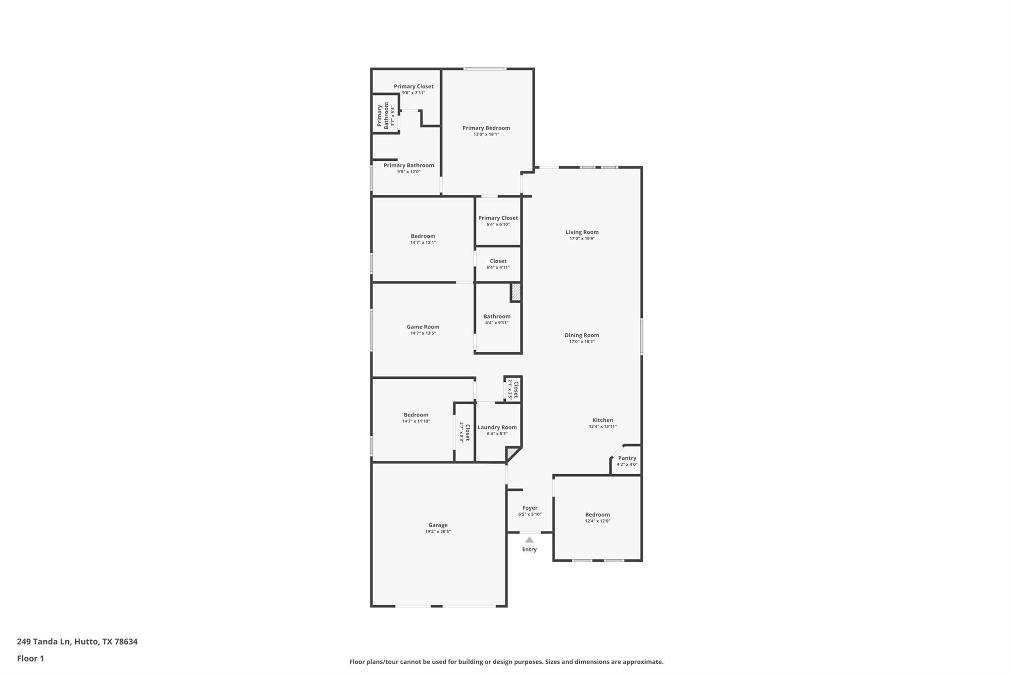 249 Tanda Ln, Hutto, TX 78634