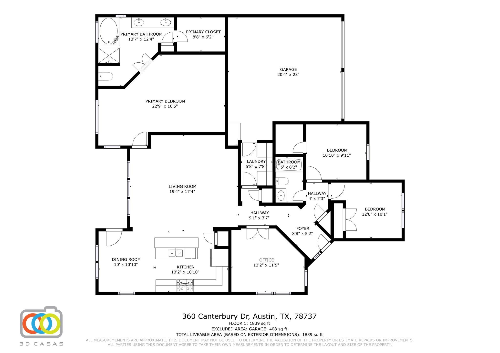 360 Canterbury Dr, Austin, TX 78737