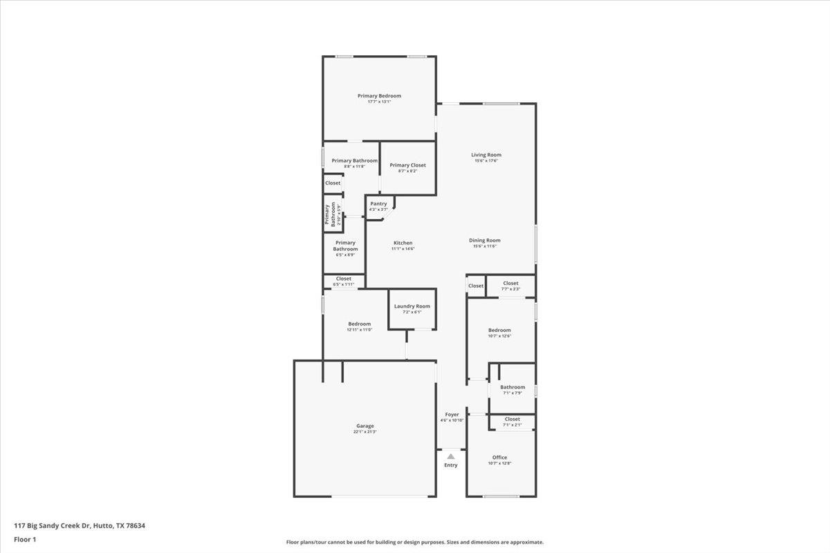 117 Big Sandy Creek Dr, Hutto, TX 78634