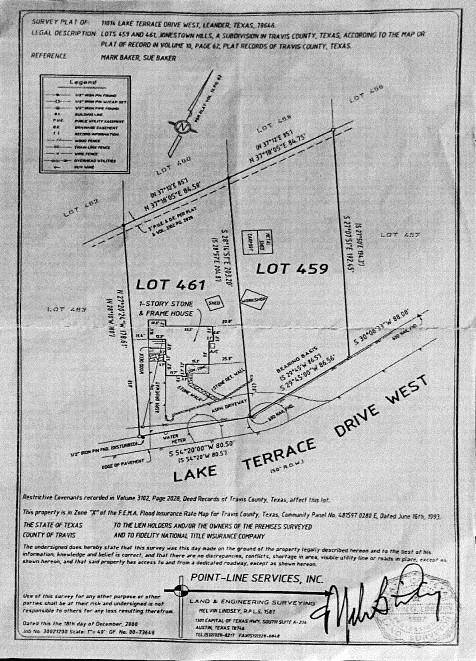 Lot 459 W Lake Terrace Dr, Jonestown, TX 78645