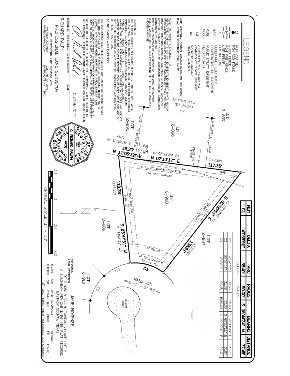 TBD Hana Ct, Bastrop, TX 78602