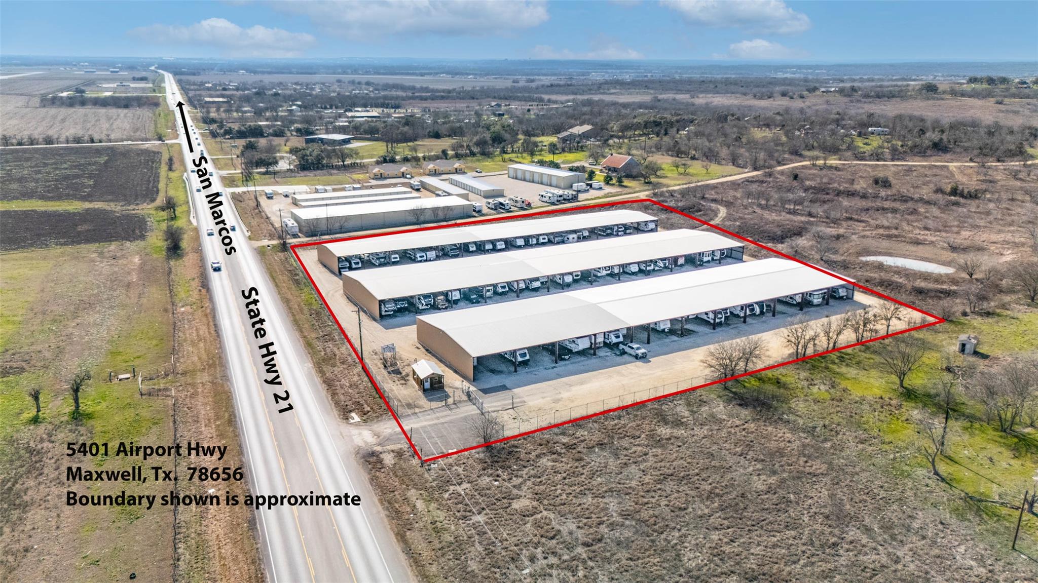 5401 Airport Highway 21 Highway, Maxwell, TX 78656