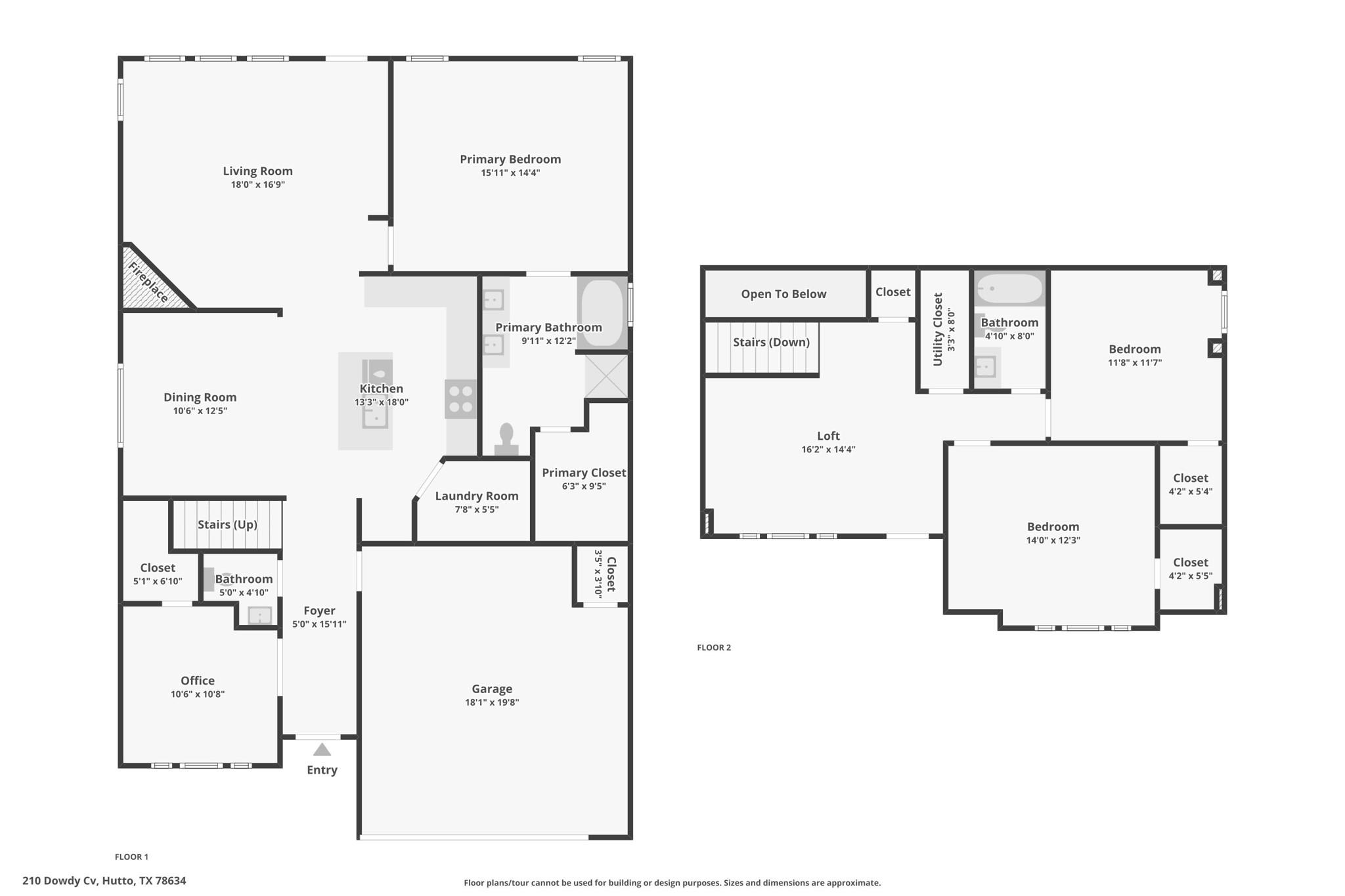 210 Dowdy Cv, Hutto, TX 78634