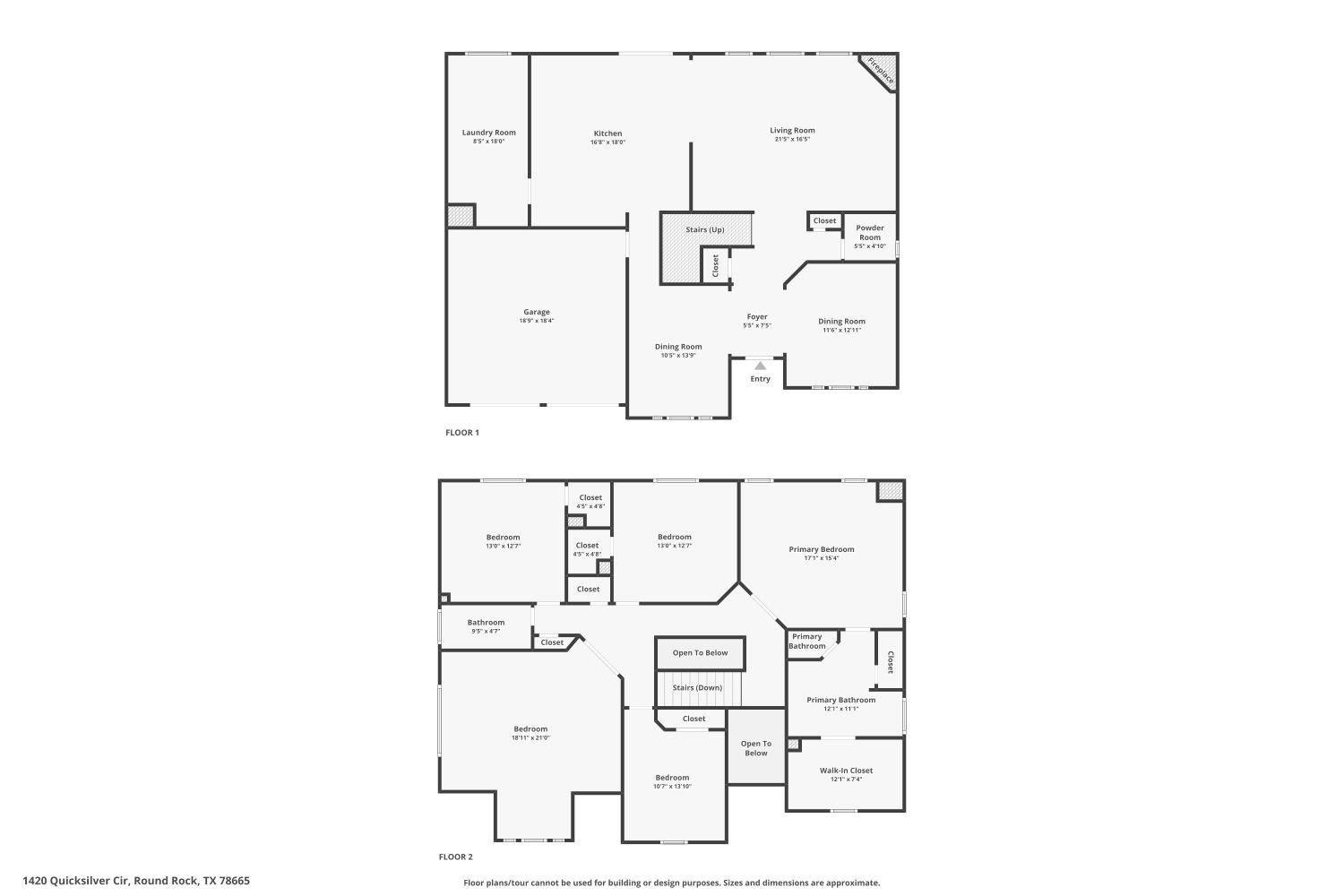 1420 Quicksilver Cir, Round Rock, TX 78665