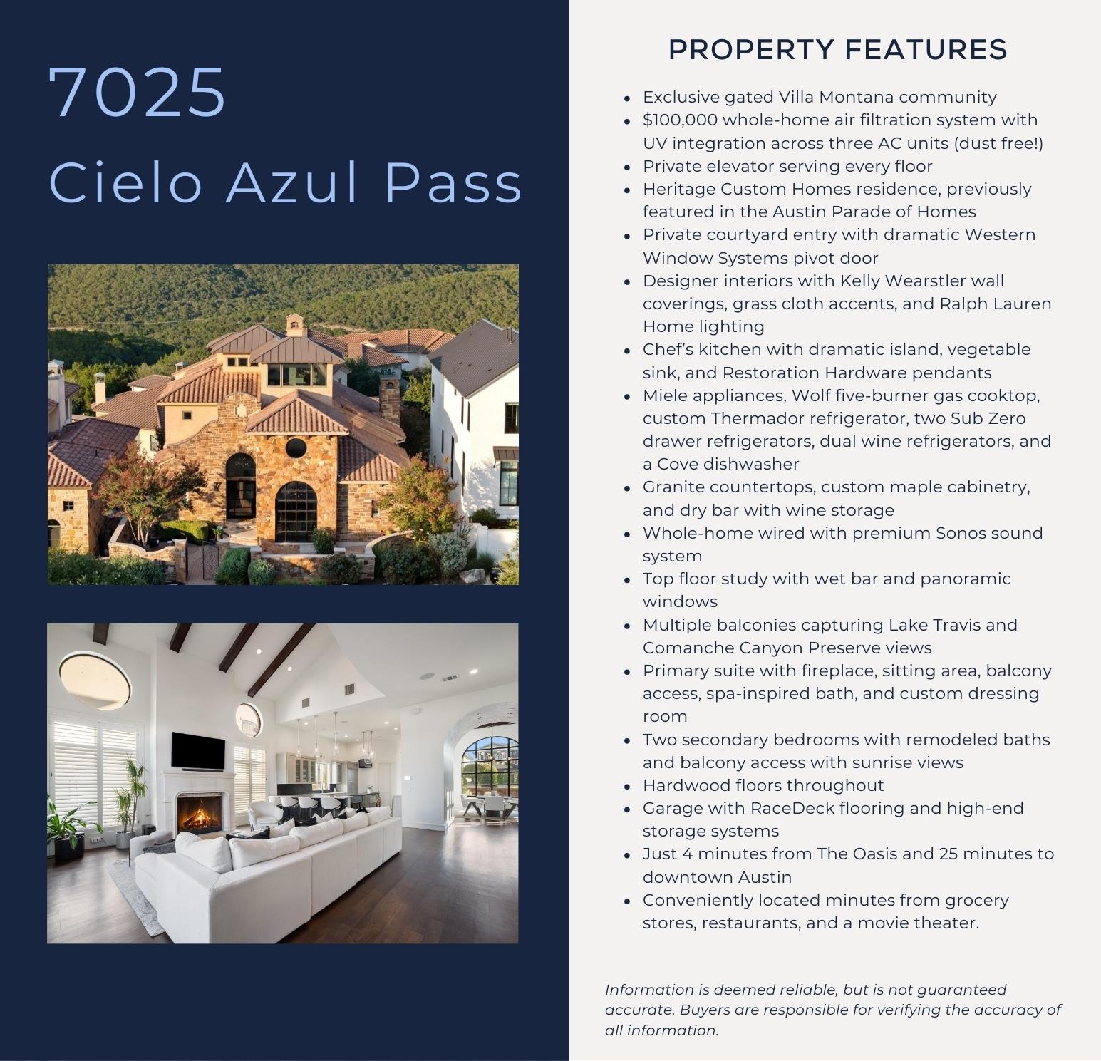 7025 Cielo Azul Pass, Austin, TX 78732