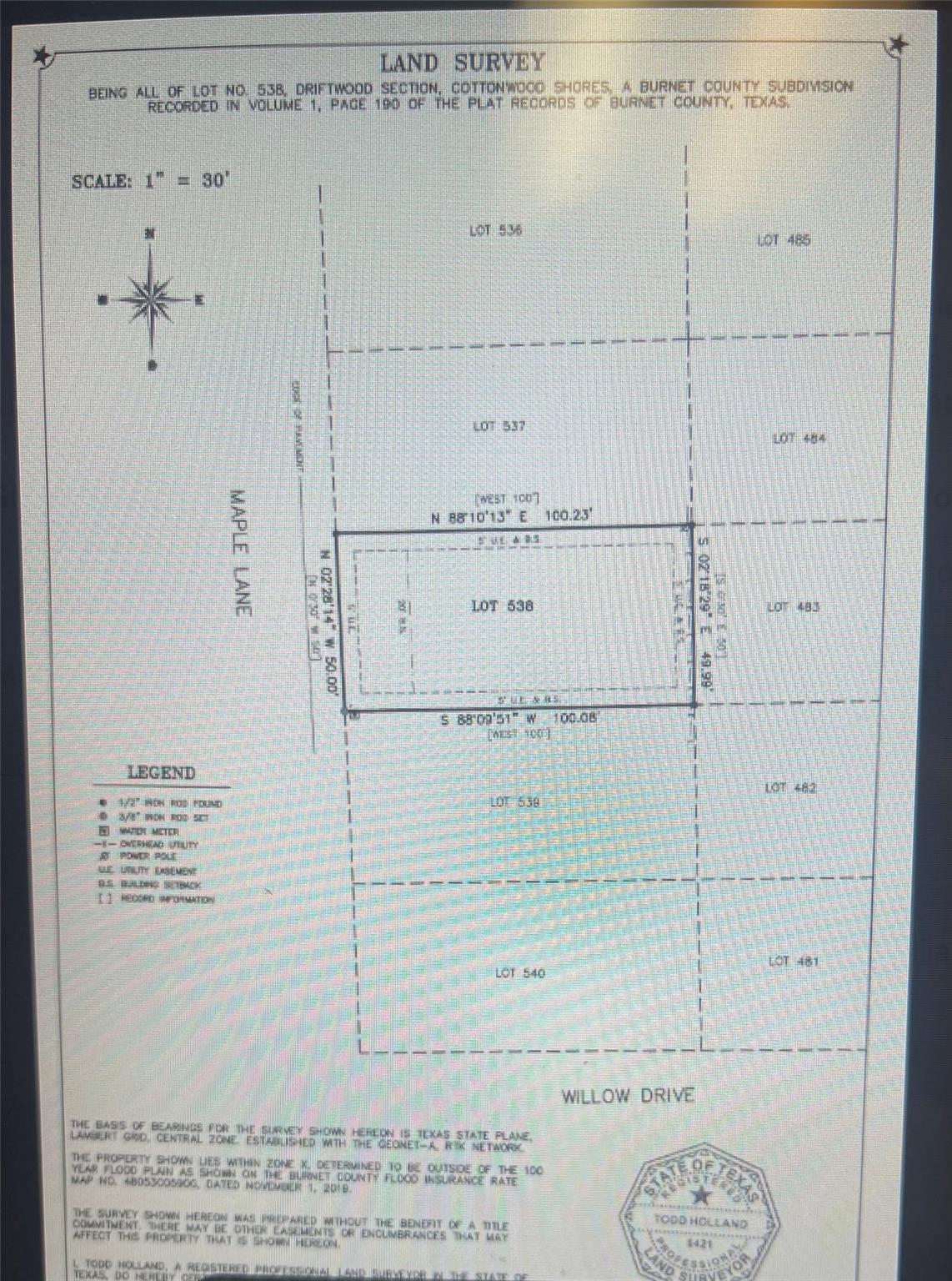 707 Maple Ln, Cottonwood Shores, TX 78657