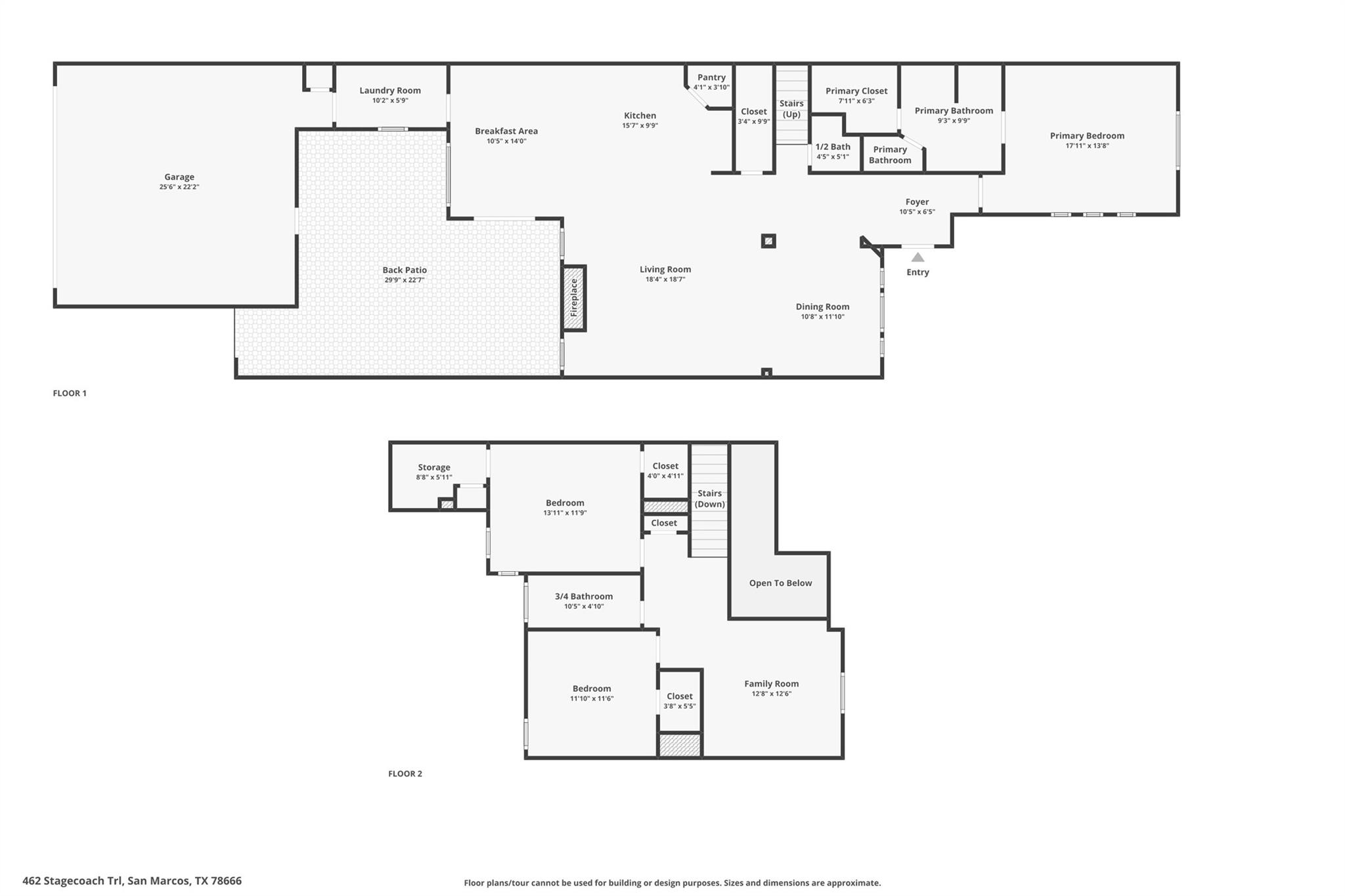 462 Stagecoach Trl, San Marcos, TX 78666