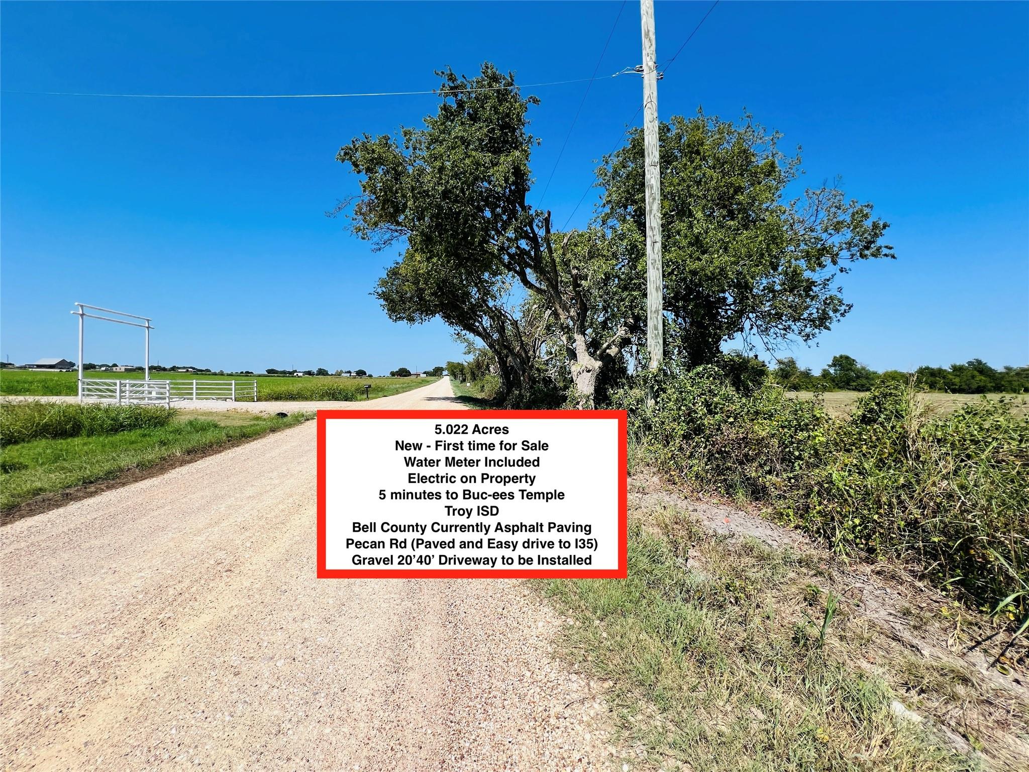 1 Pecan Rd, Troy, TX 76579