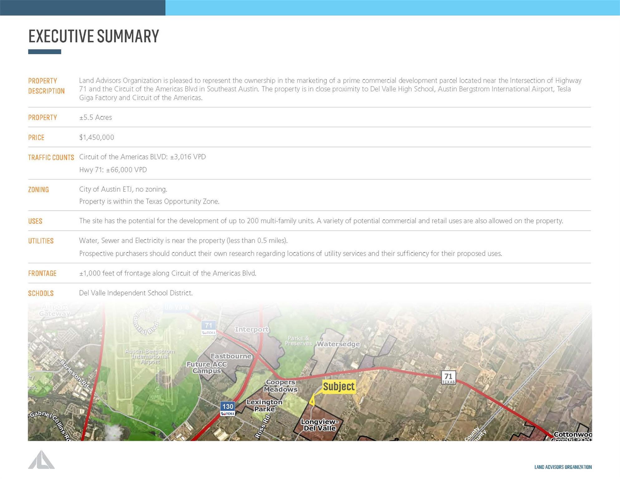 0 Circuit Of The Americas Blvd, Del Valle, TX 78617