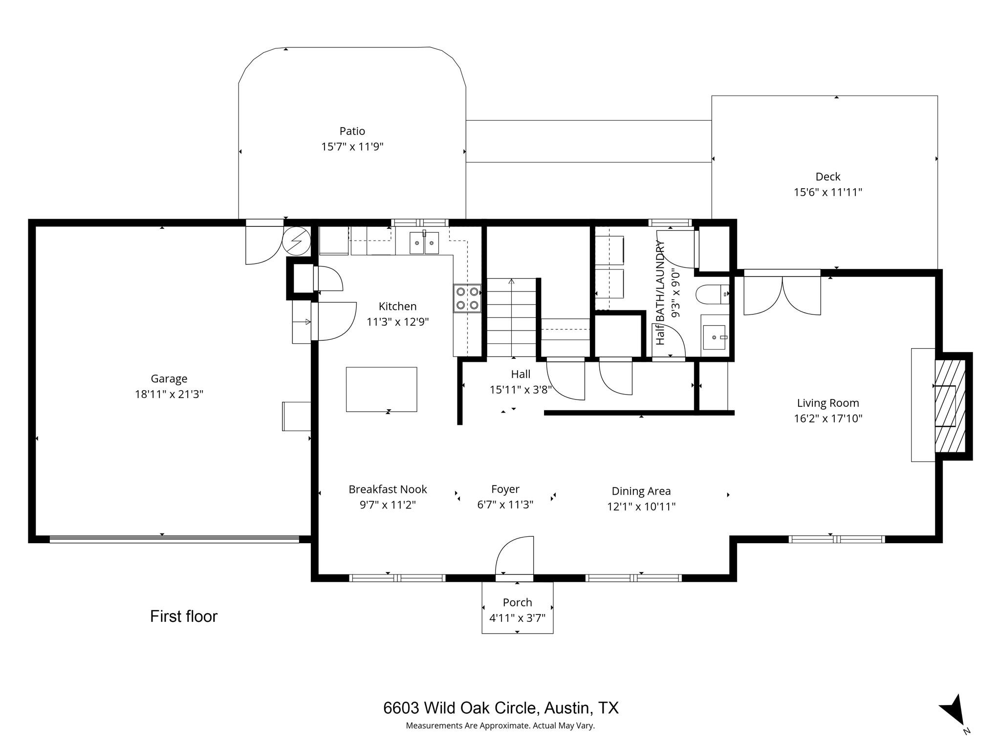 6603 Wild Oak Cir, Austin, TX 78759