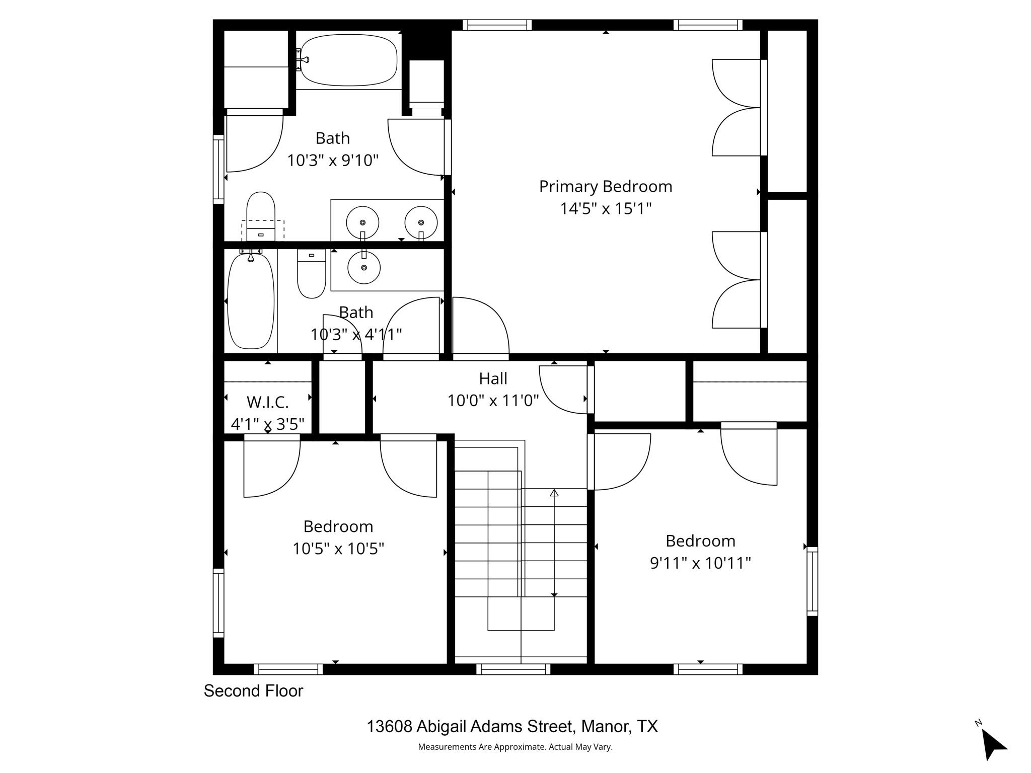 13608 Abigail Adams St, Manor, TX 78653