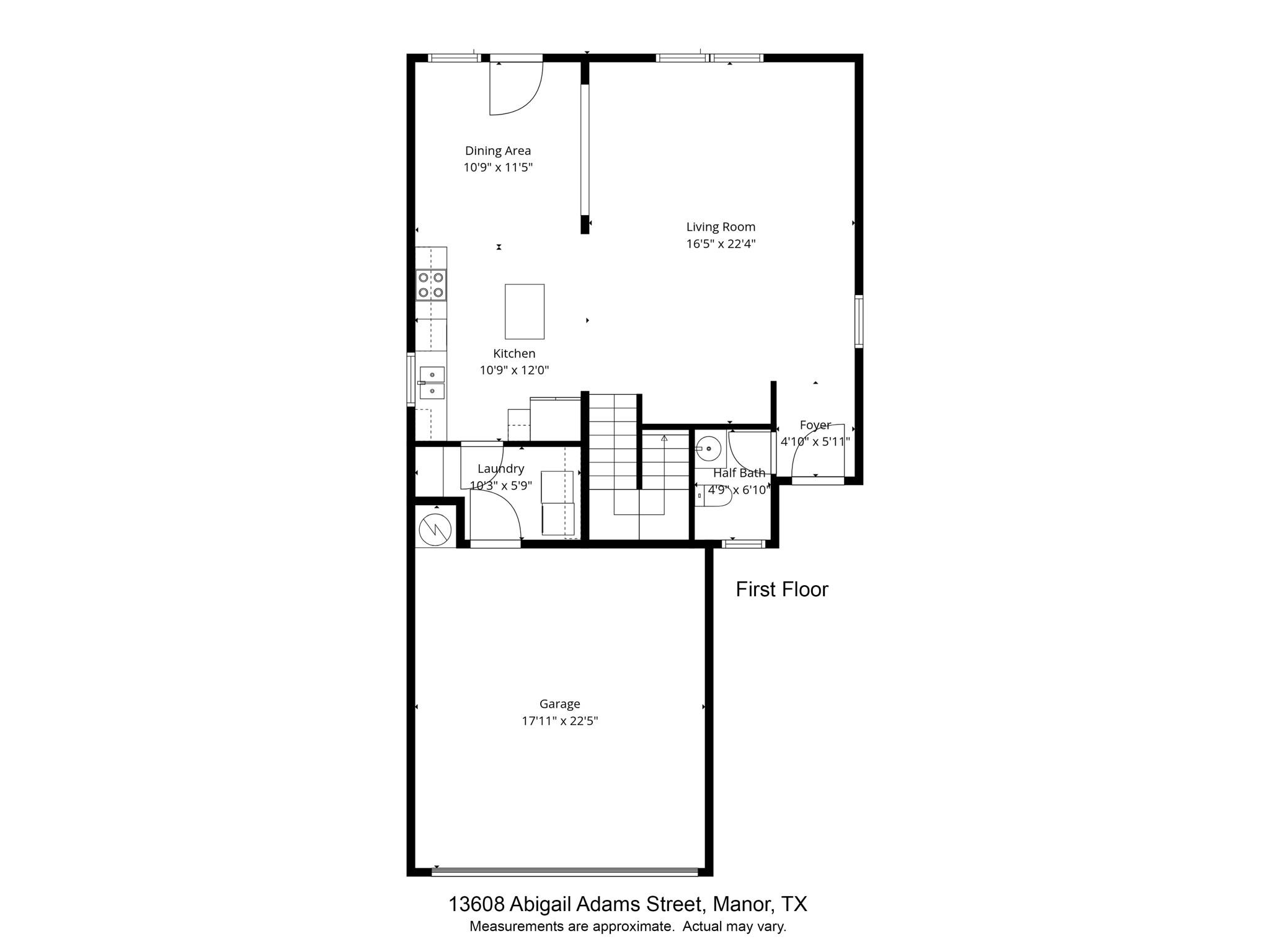 13608 Abigail Adams St, Manor, TX 78653