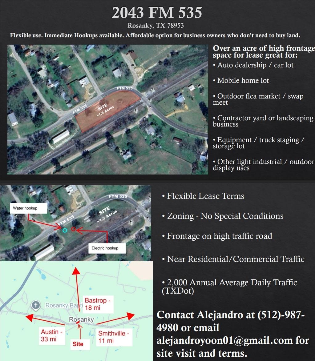 2043 Fm 535, Rosanky, TX 78953