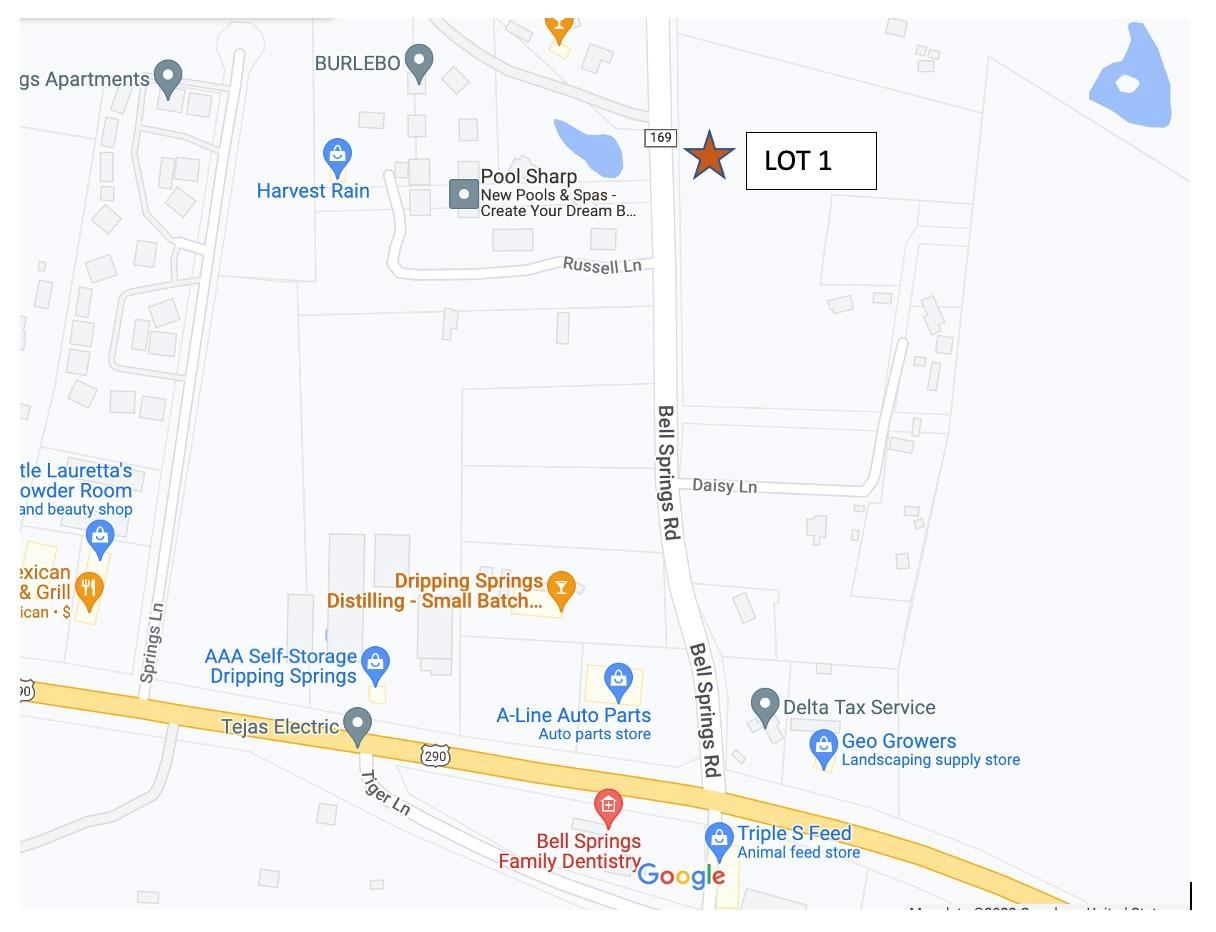 Lot1B Bell Springs Rd, Dripping Springs, TX 78620