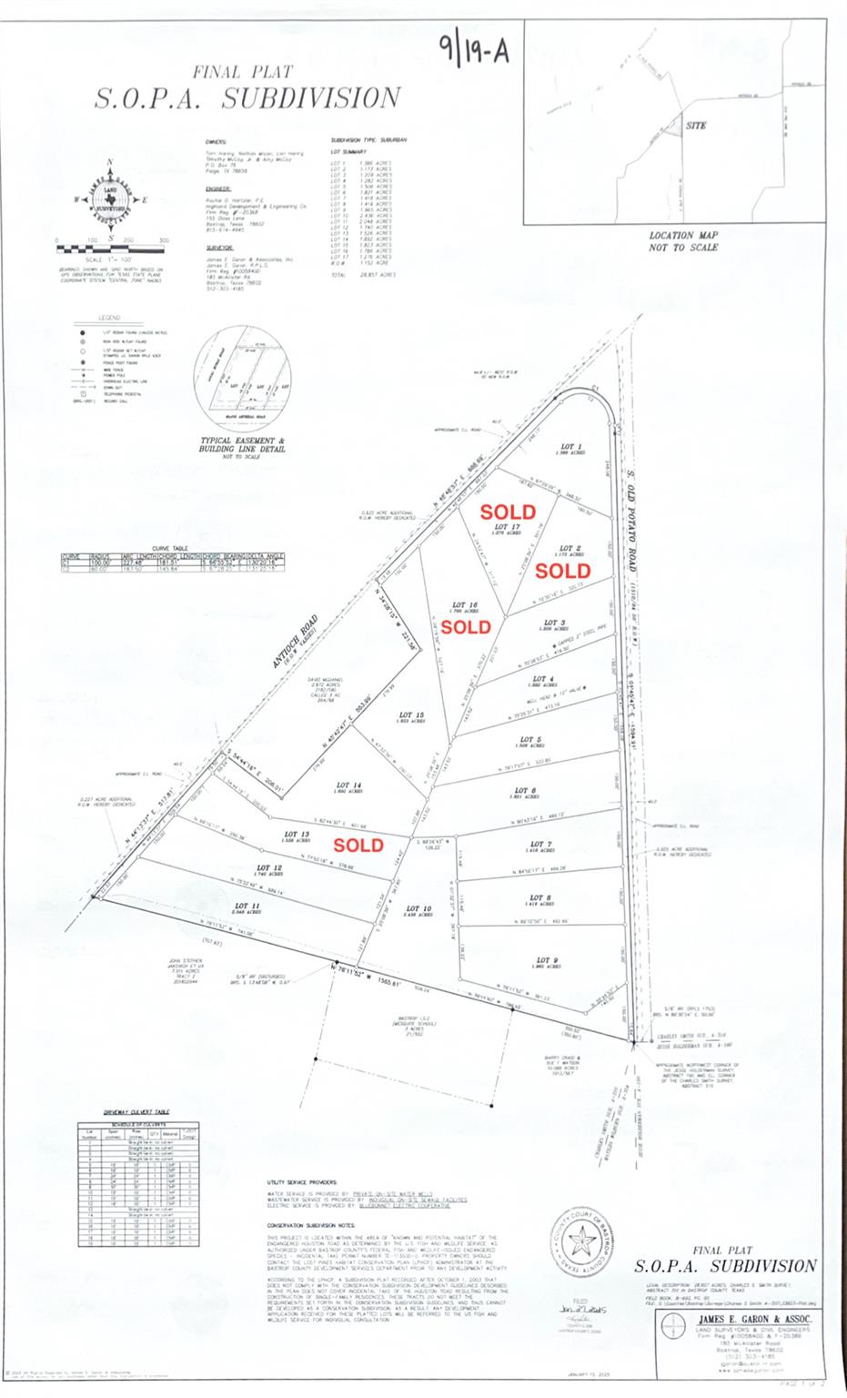 Lot 10 South Old Potato Rd, Paige, TX 78659