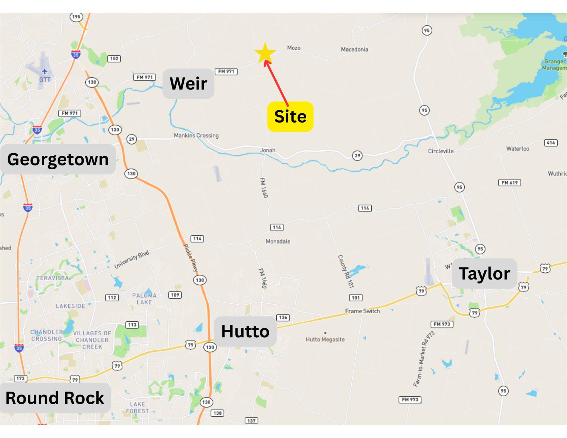 0 FM 971, Granger, TX 76530