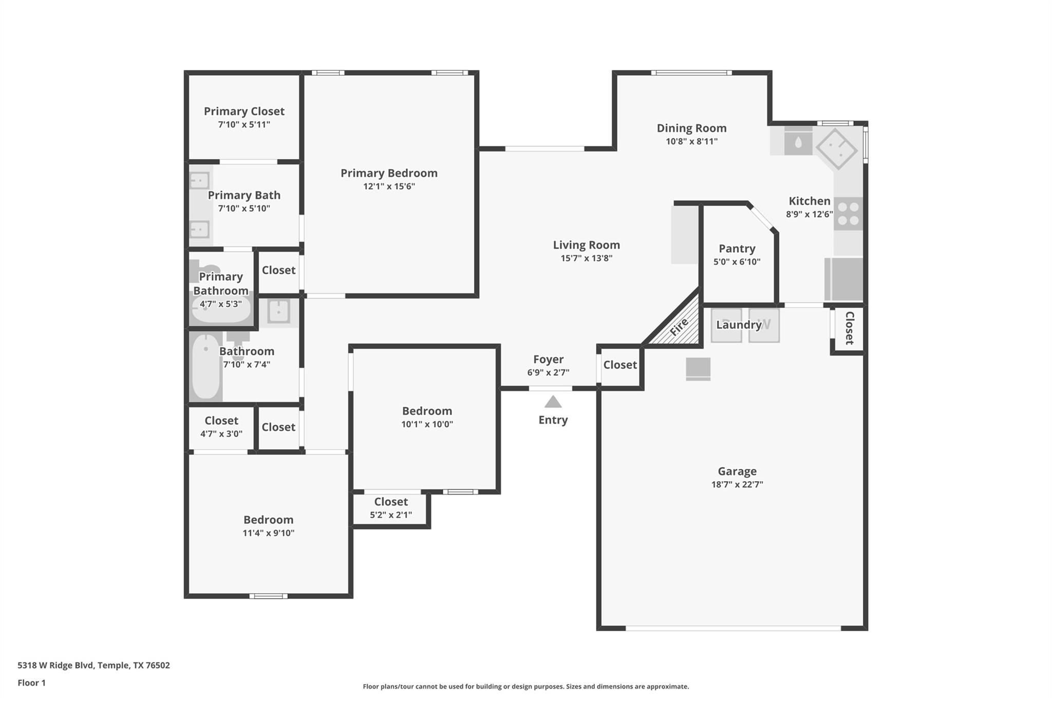 5318 W Ridge Blvd, Temple, TX 76502