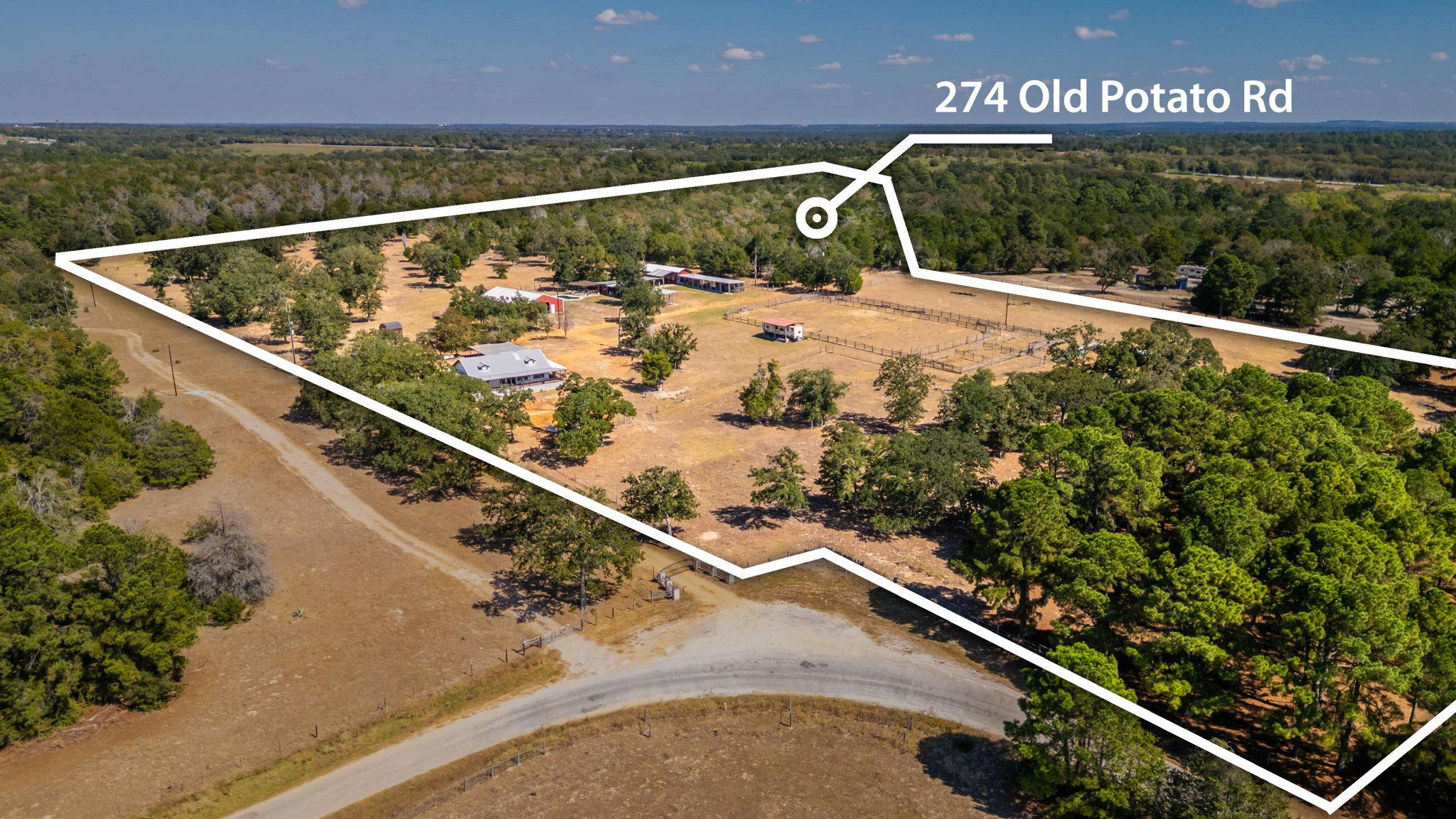 274 Old Potato Rd. Rd, Paige, TX 78659