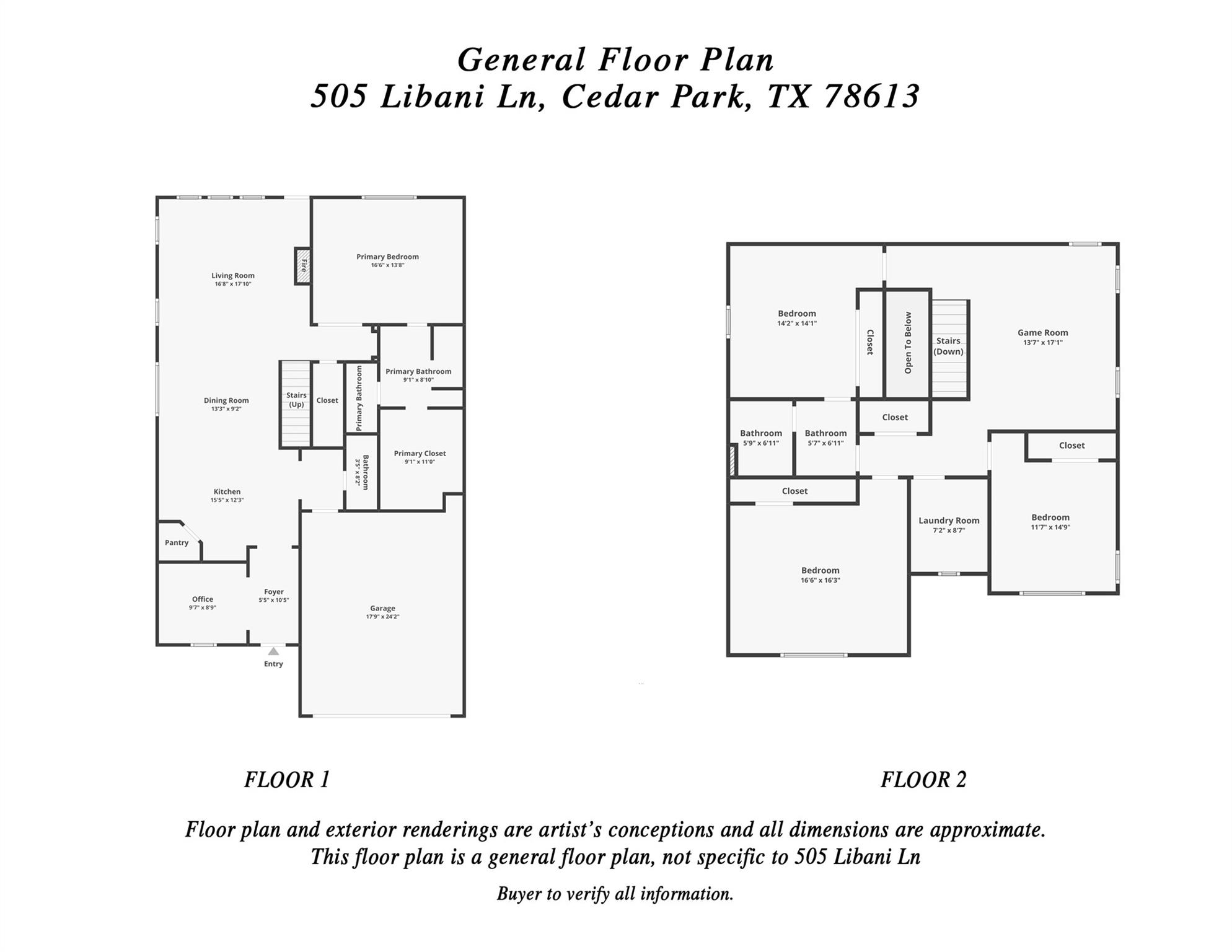 505 Libani Ln, Cedar Park, TX 78613