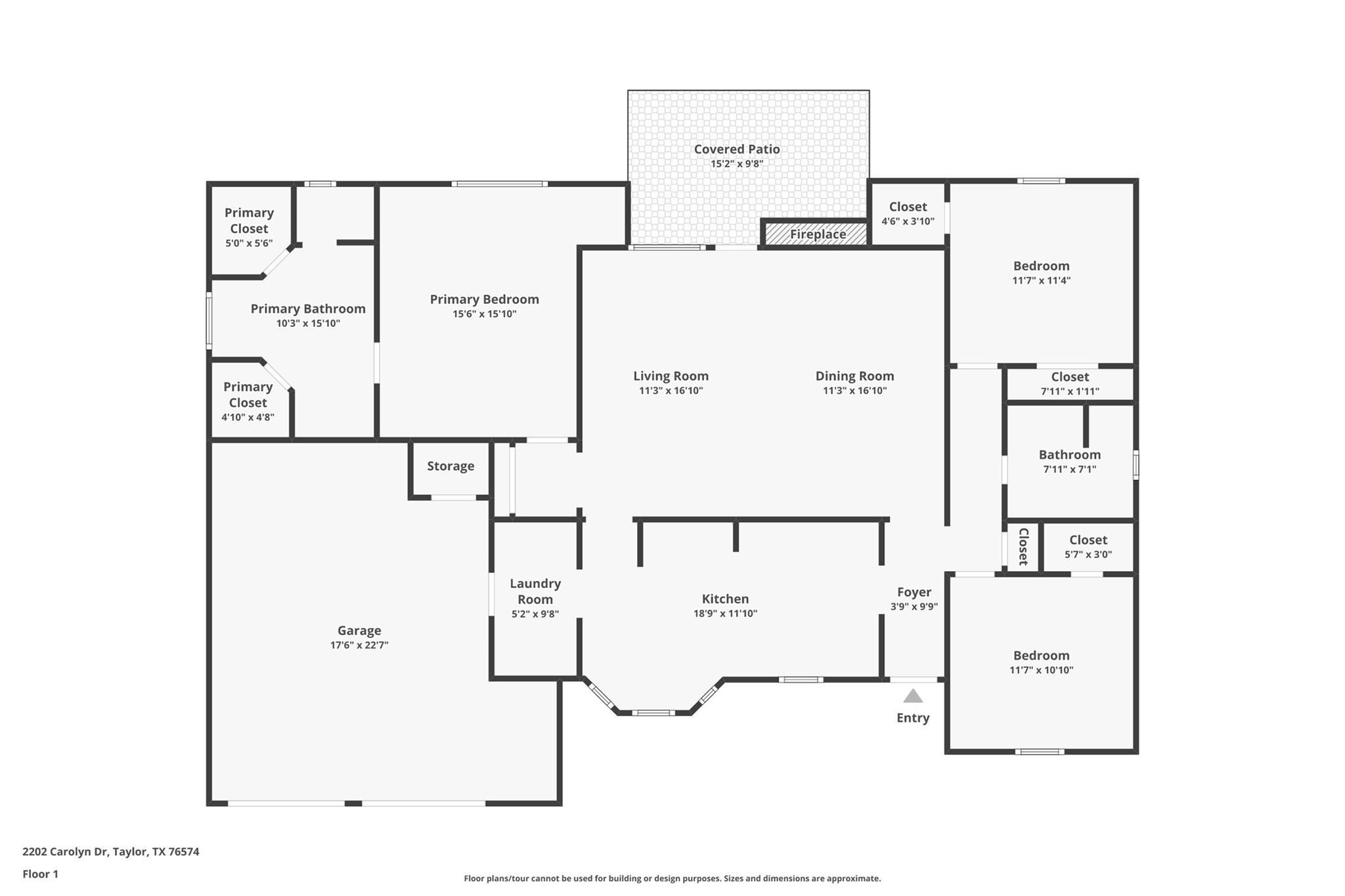 2202 Carolyn Dr, Taylor, TX 76574