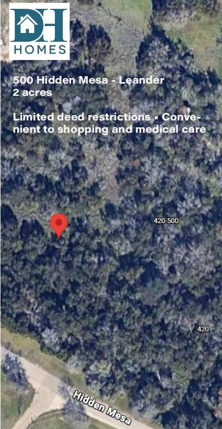 500 Hidden Mesa, Leander, TX 78641