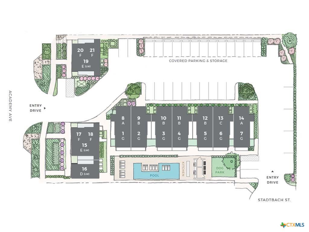 1208 N Academy Ave # UNIT 2203, New Braunfels, TX 78130