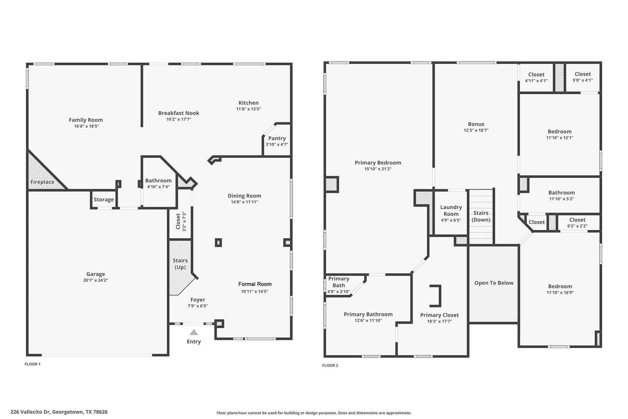 226 Vallecito Dr, Georgetown, TX 78626