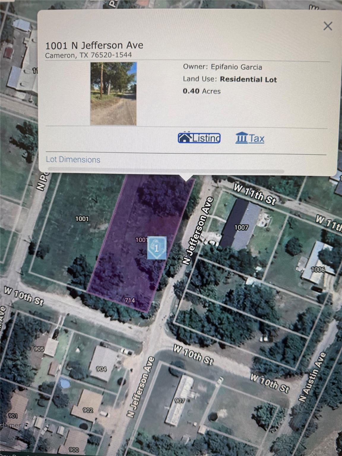 1001 N Jefferson Ave, Cameron, TX 76520