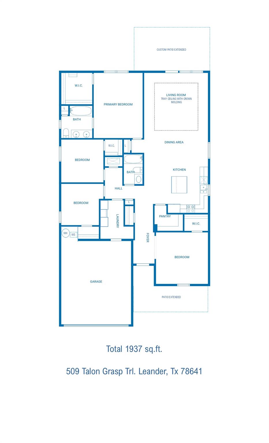 509 Talon Grasp Trl, Leander, TX 78641