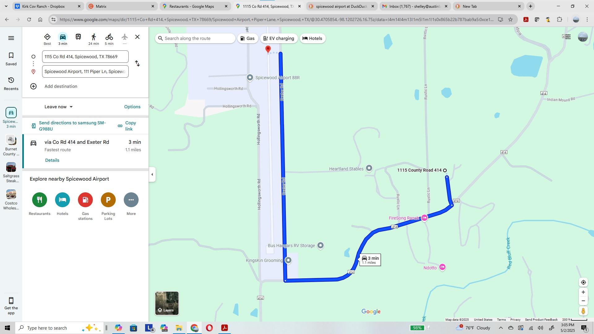 1115 County Road 414, Spicewood, TX 78669