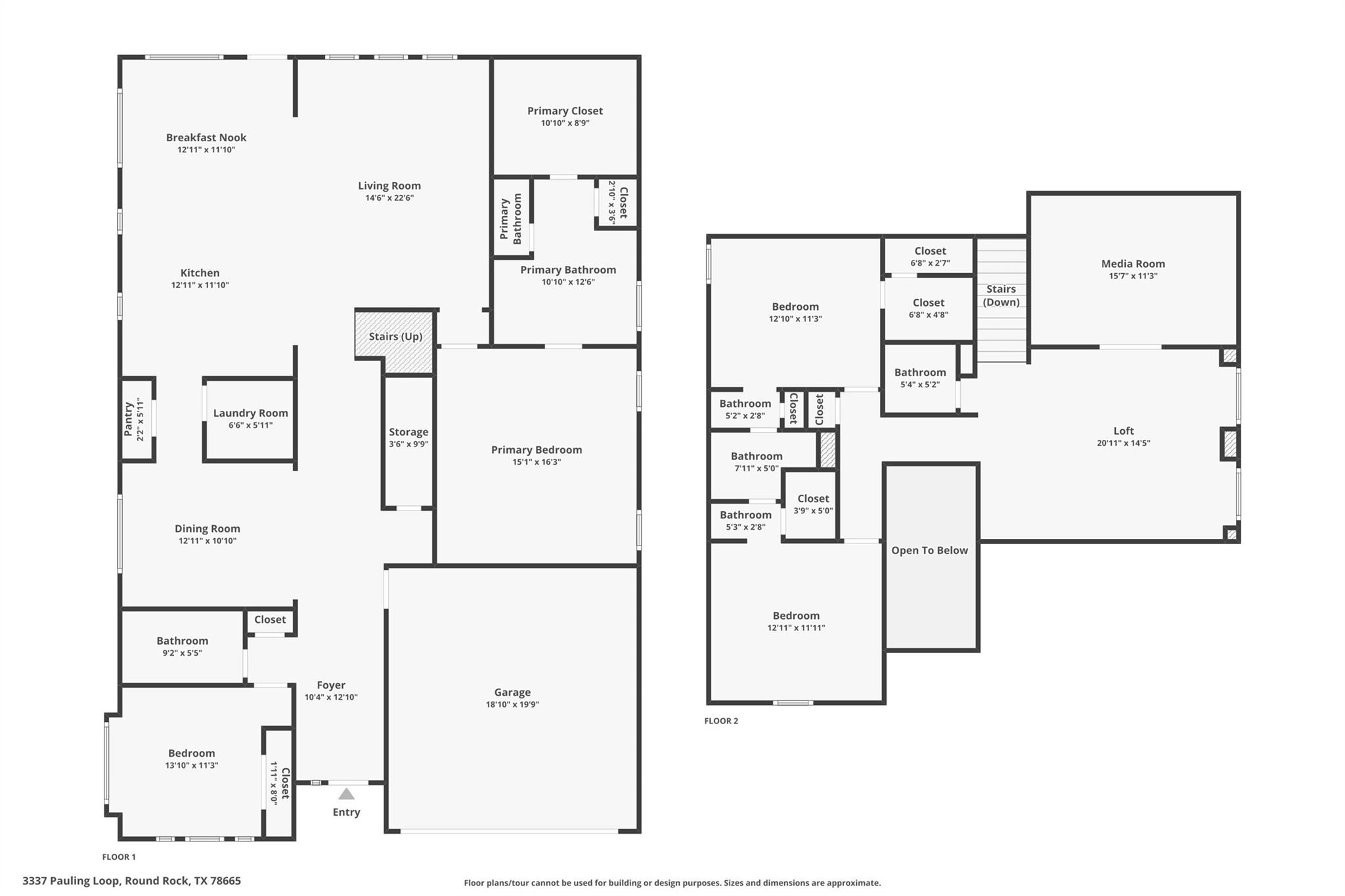 3337 Pauling Loop, Round Rock, TX 78665