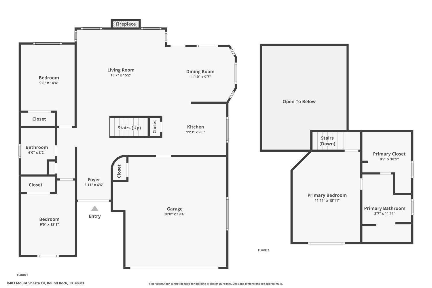 8403 Mount Shasta Cv, Round Rock, TX 78681