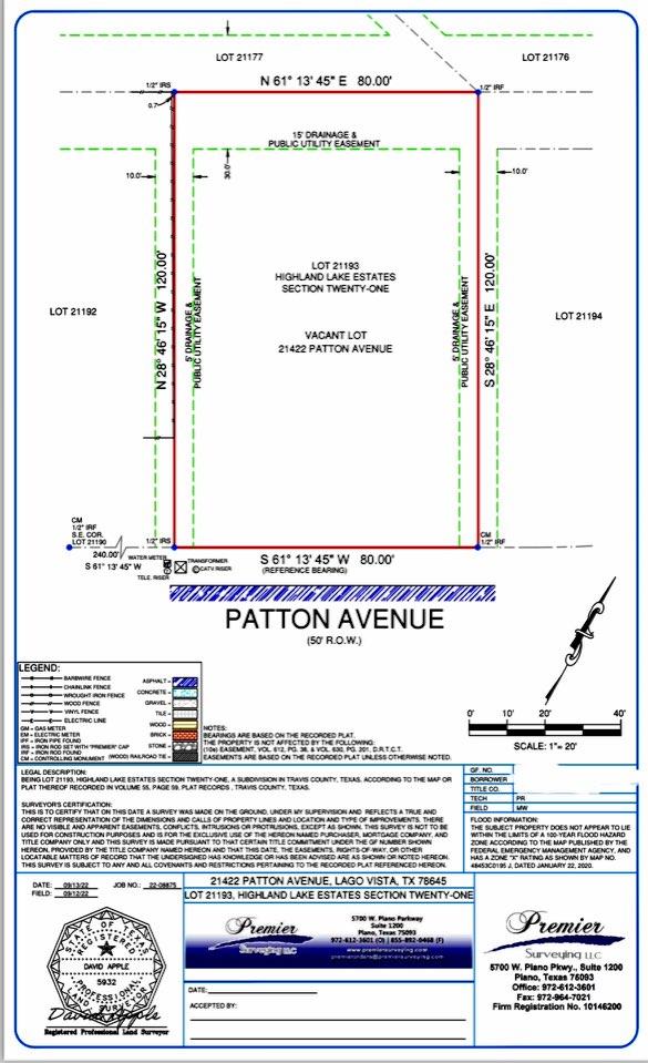 21422 Patton Ave, Lago Vista, TX 78645