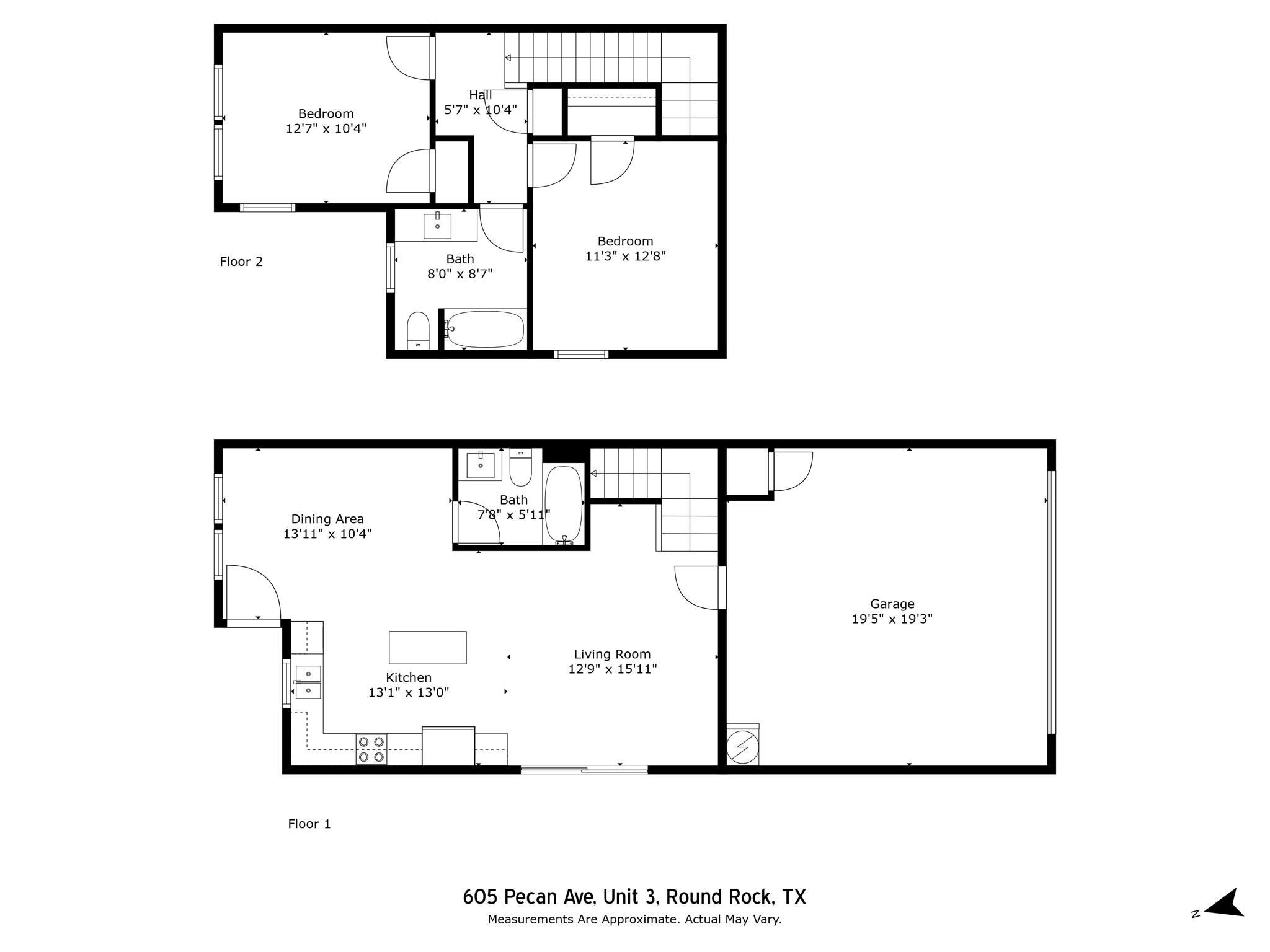 605 Pecan Ave # 3, Round Rock, TX 78664