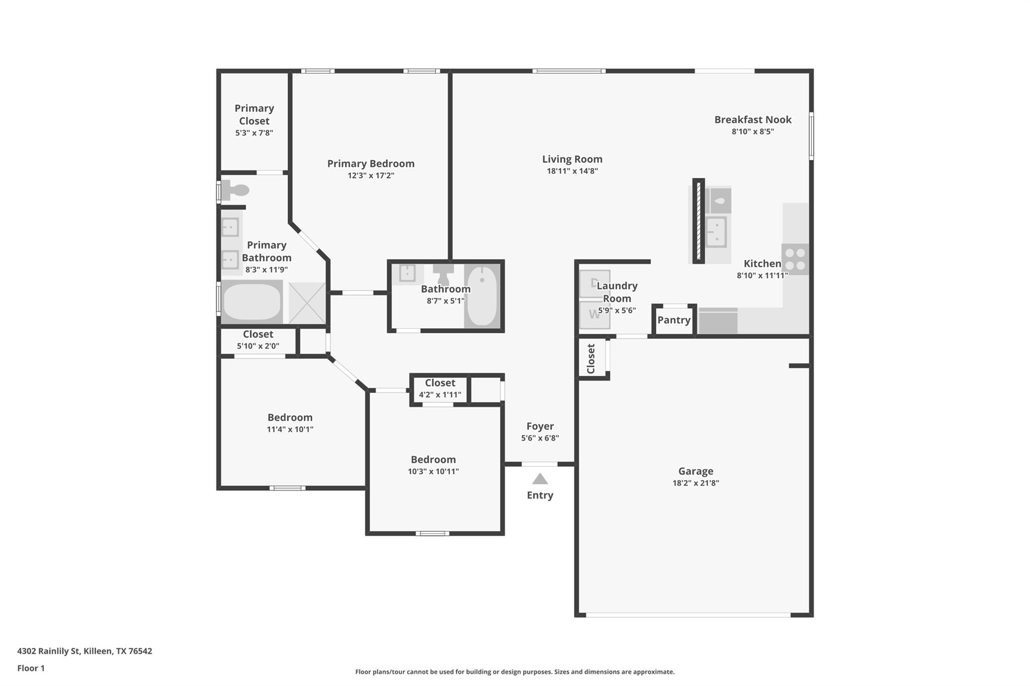 4302 Rainlily St, Killeen, TX 76542