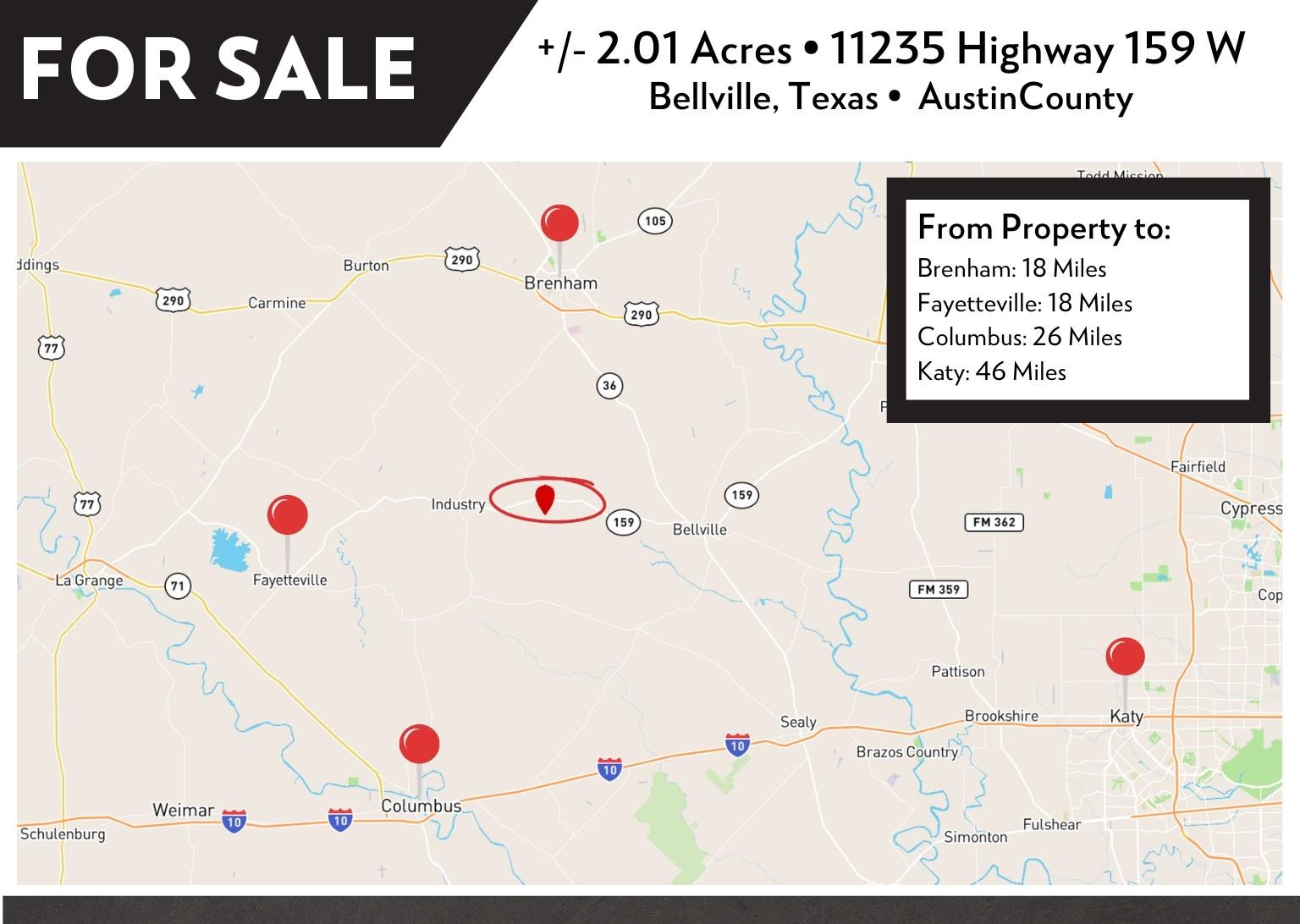 11235 Highway 159 W, Bellville, TX 77418