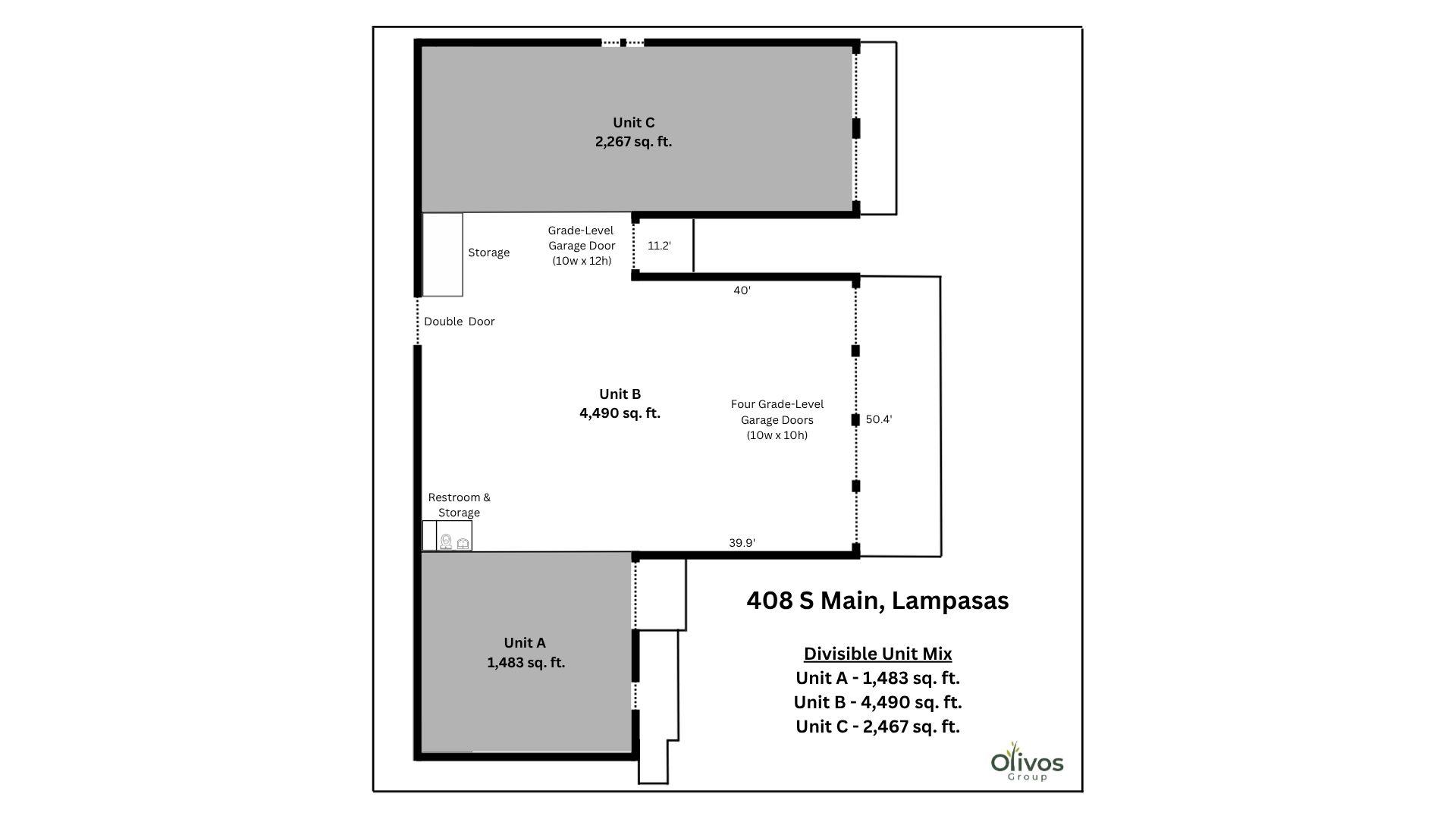 408 S Main St # B, Lampasas, TX 76550