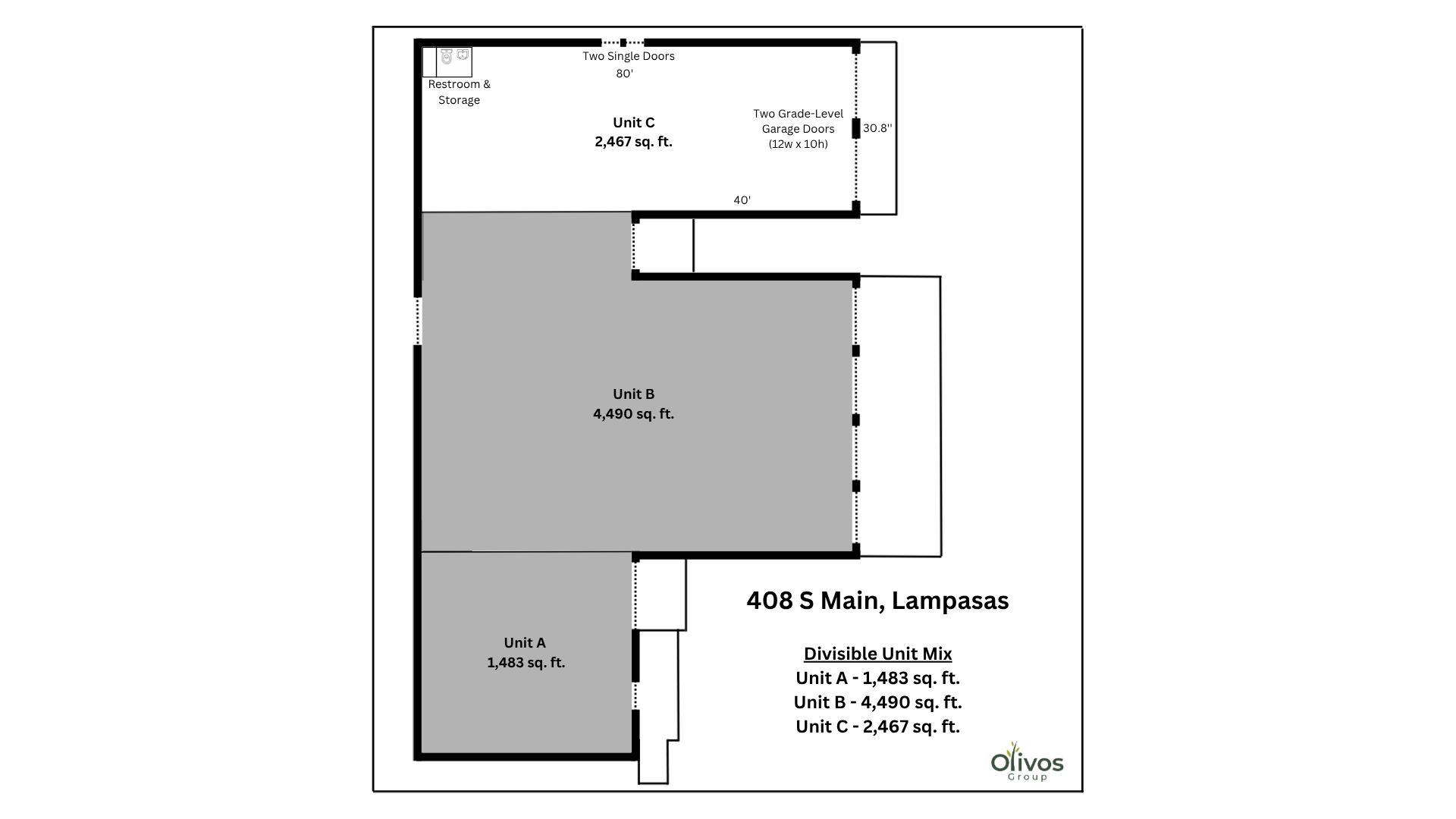 408 S Main St # C, Lampasas, TX 76550