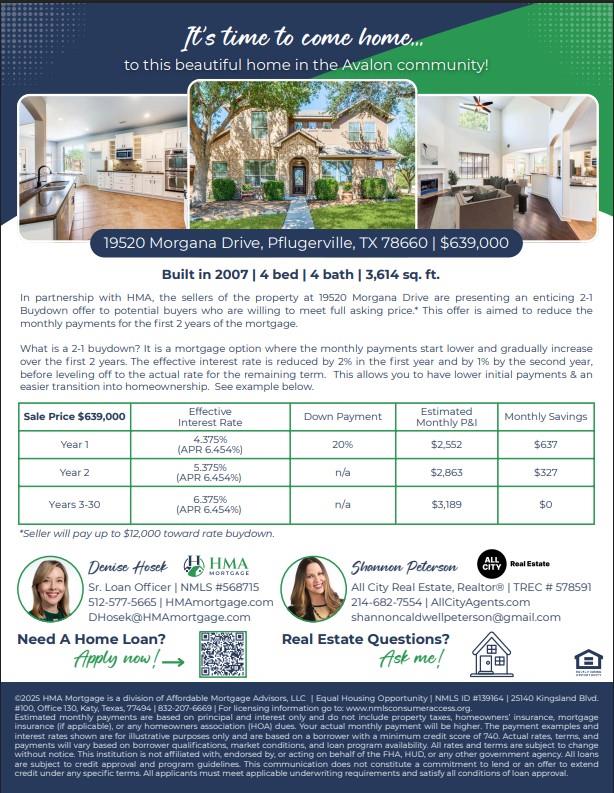 19520 Morgana Dr, Pflugerville, TX 78660