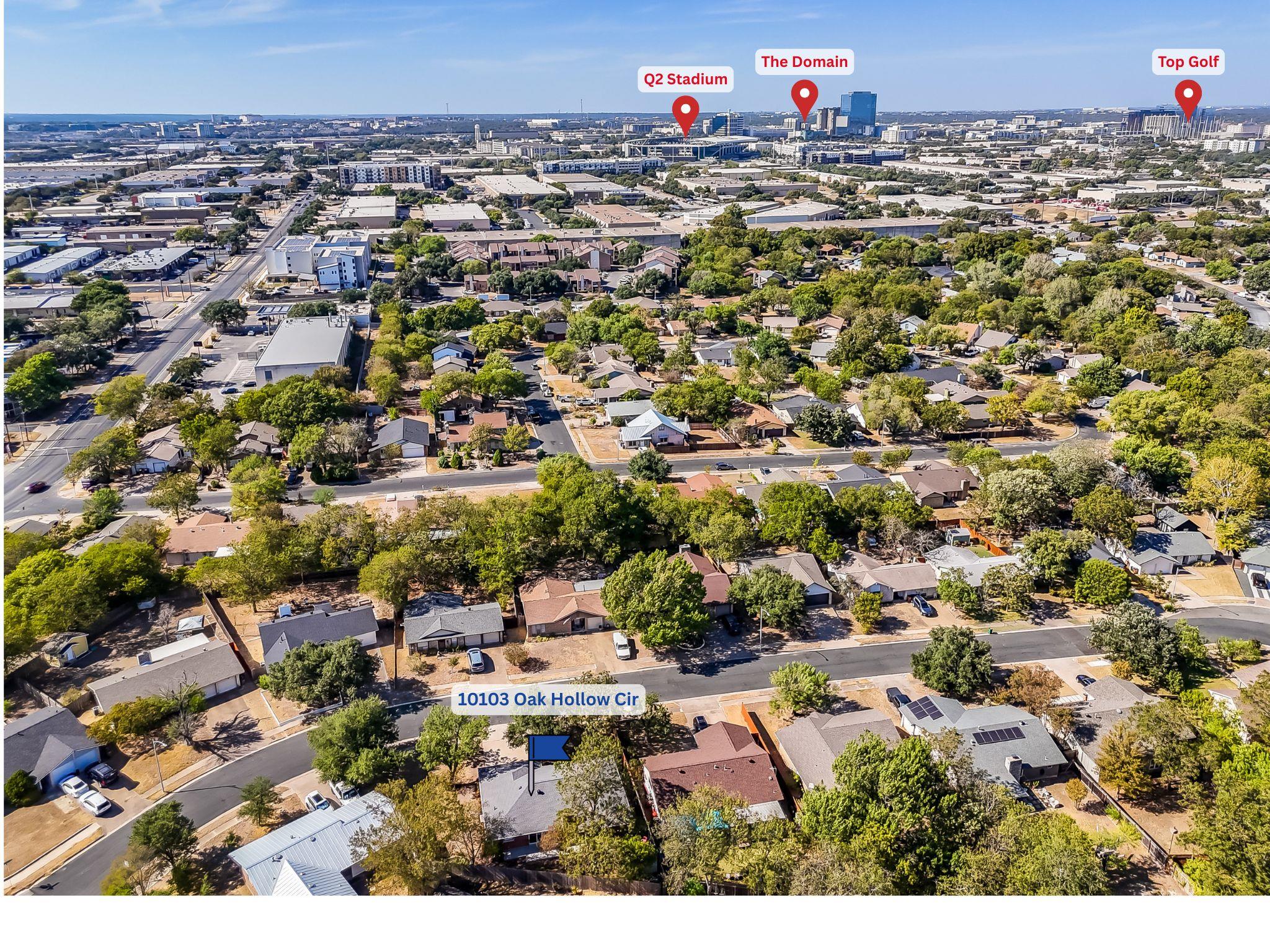 10103 Oak Hollow Cir, Austin, TX 78758