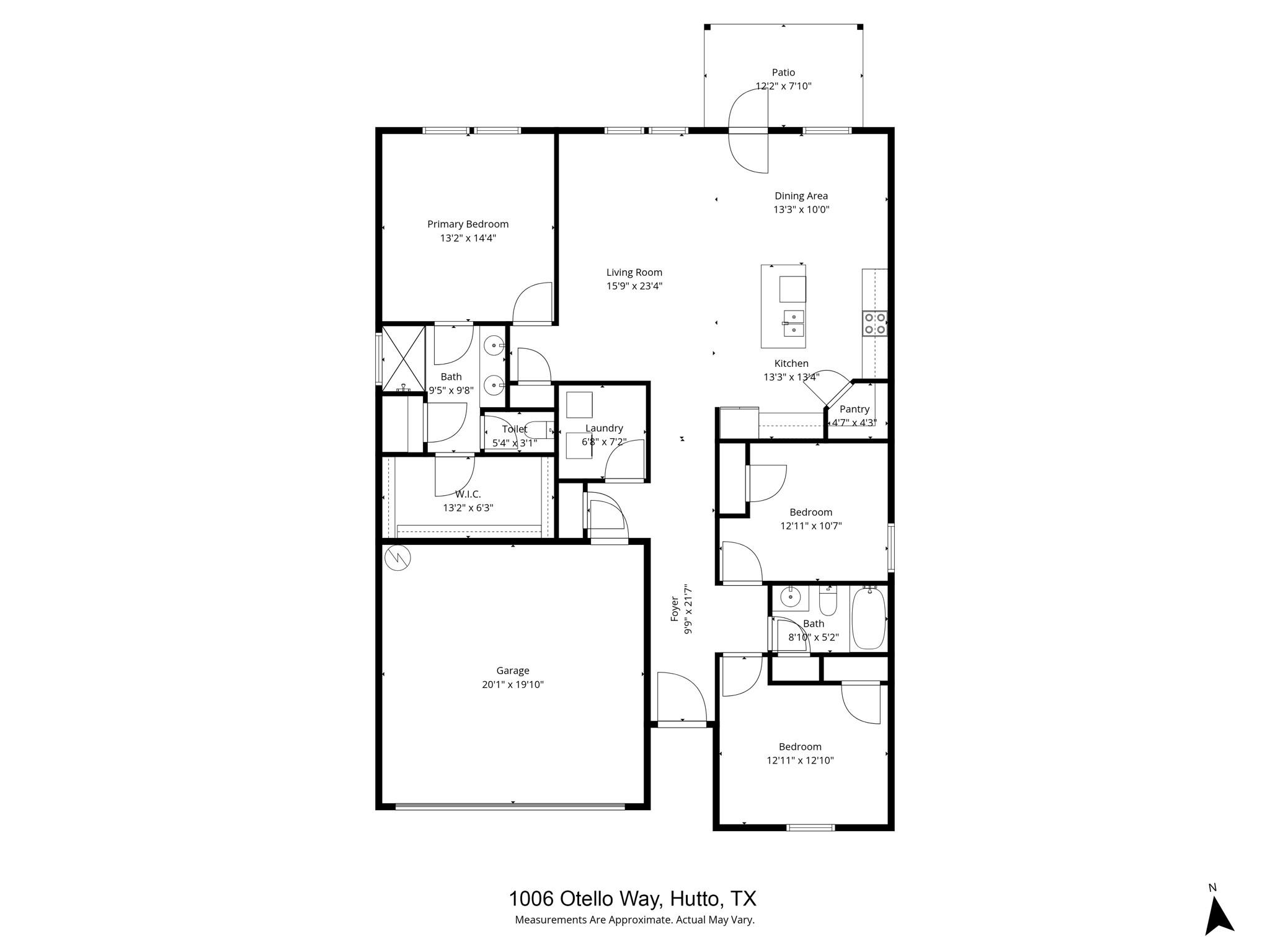 1006 Otello Way, Hutto, TX 78634